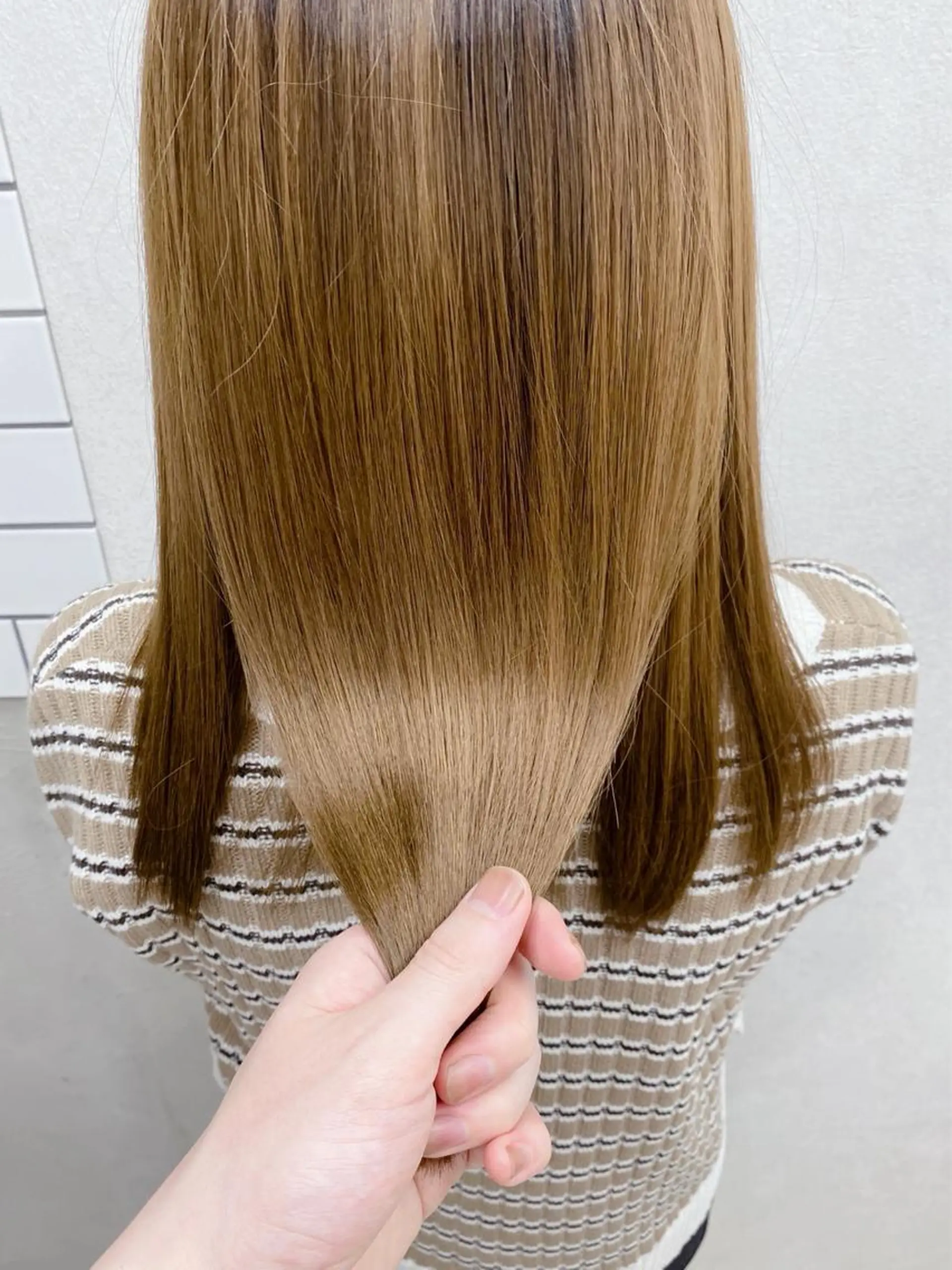 ロング カラー 髪質改善 トリートメント 酸熱トリートメント 🌟天王寺ヘアセット 🥑アレンジ師🌟のヘアスタイル