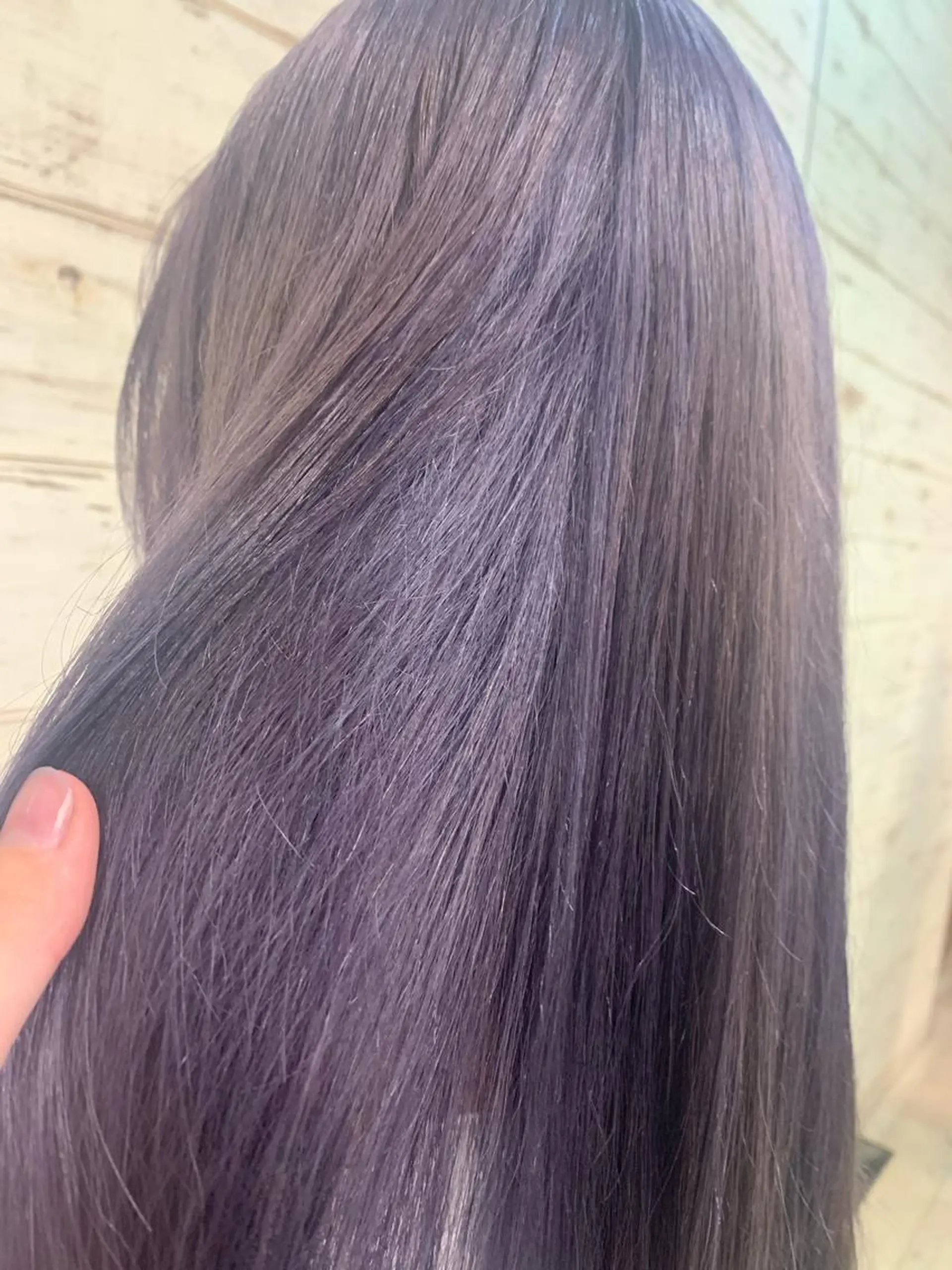 ロング カラー ブリーチ ブルーカラー ブルーラベンダー ラベンダーカラー 🫧ヒシダアキ taboo.i🫧のヘアスタイル