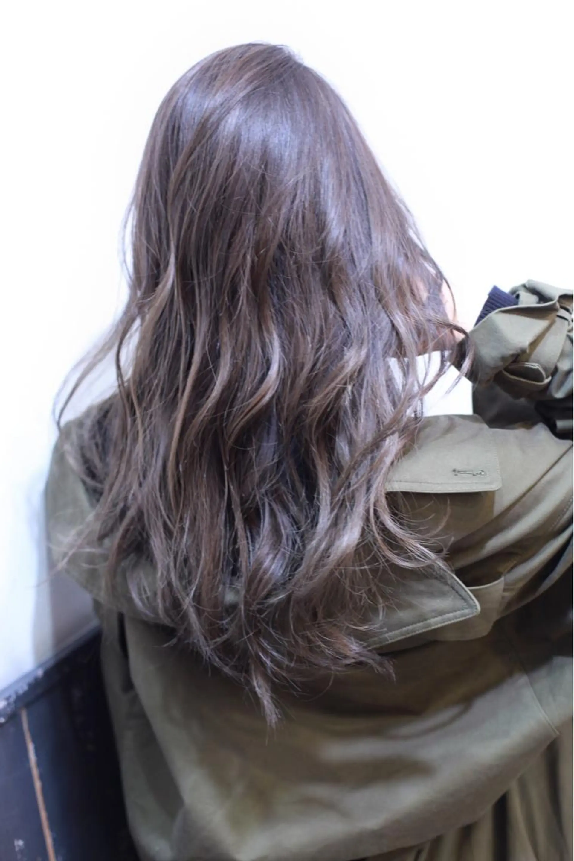ロング カラー ヘアアレンジ グレージュ ハイライトカラー ラベンダーカラー ラベンダーグレージュ ラベンダーグレー カット ヘアカラー トリートメント AUBE HAIRazul吉祥寺所属・綺麗な髪質にしたい方 限定🌈清水 祥のヘアスタイル