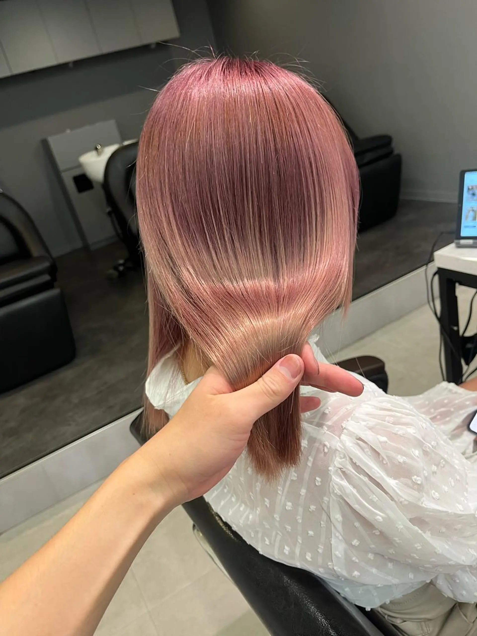 セミロング ハイライト/ショート /ボブ/RYOHEIのヘアスタイル