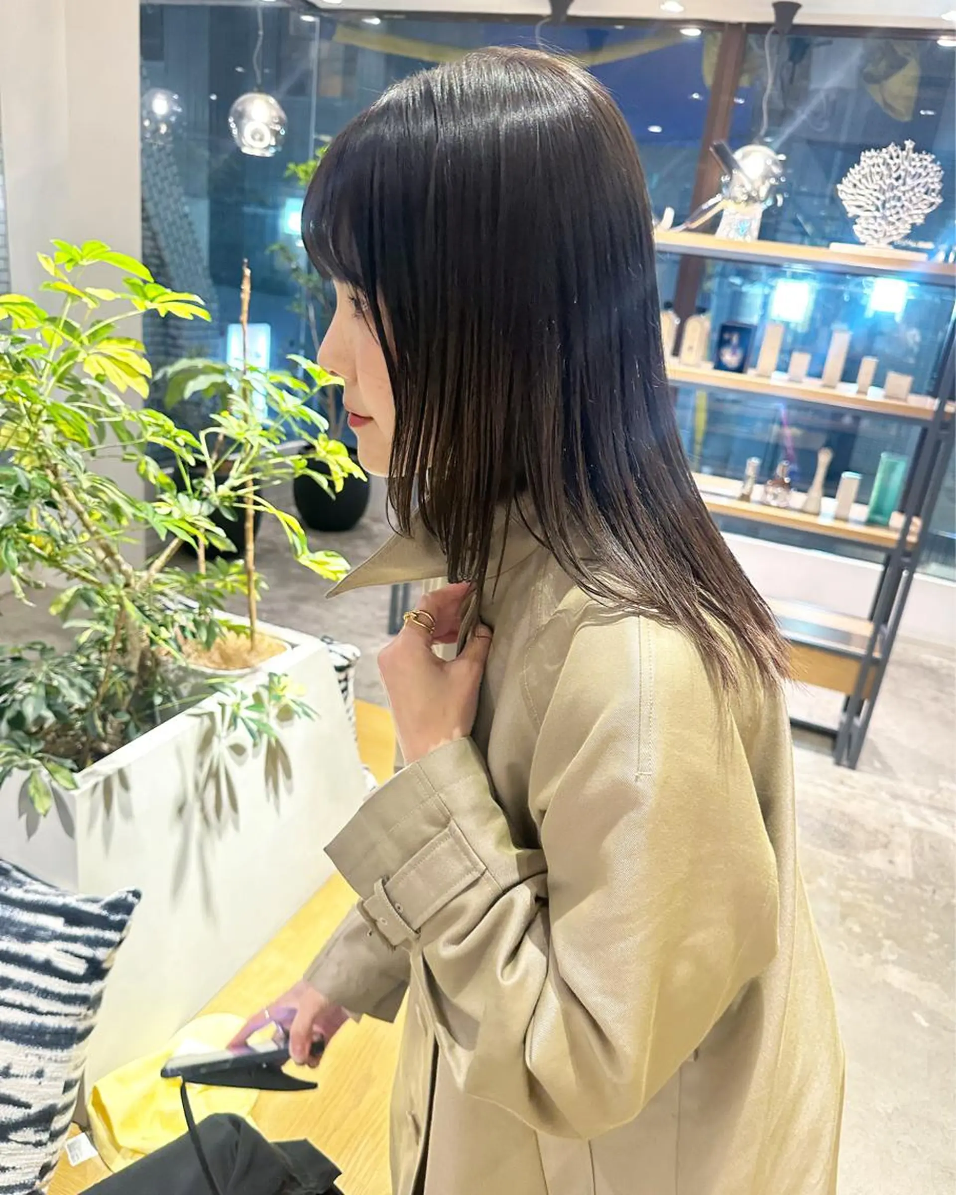 セミロング ヘアカラー AIRI 🐈‍⬛のヘアスタイル