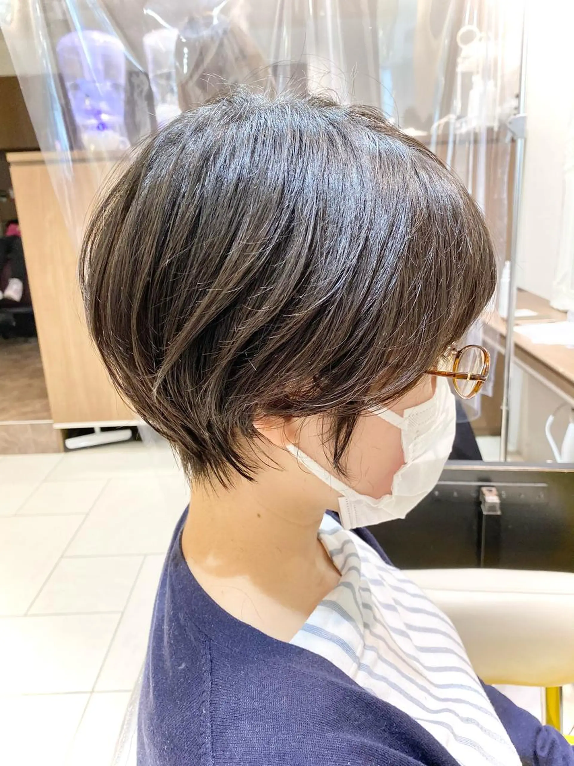 ショート 横山 直輝のヘアスタイル