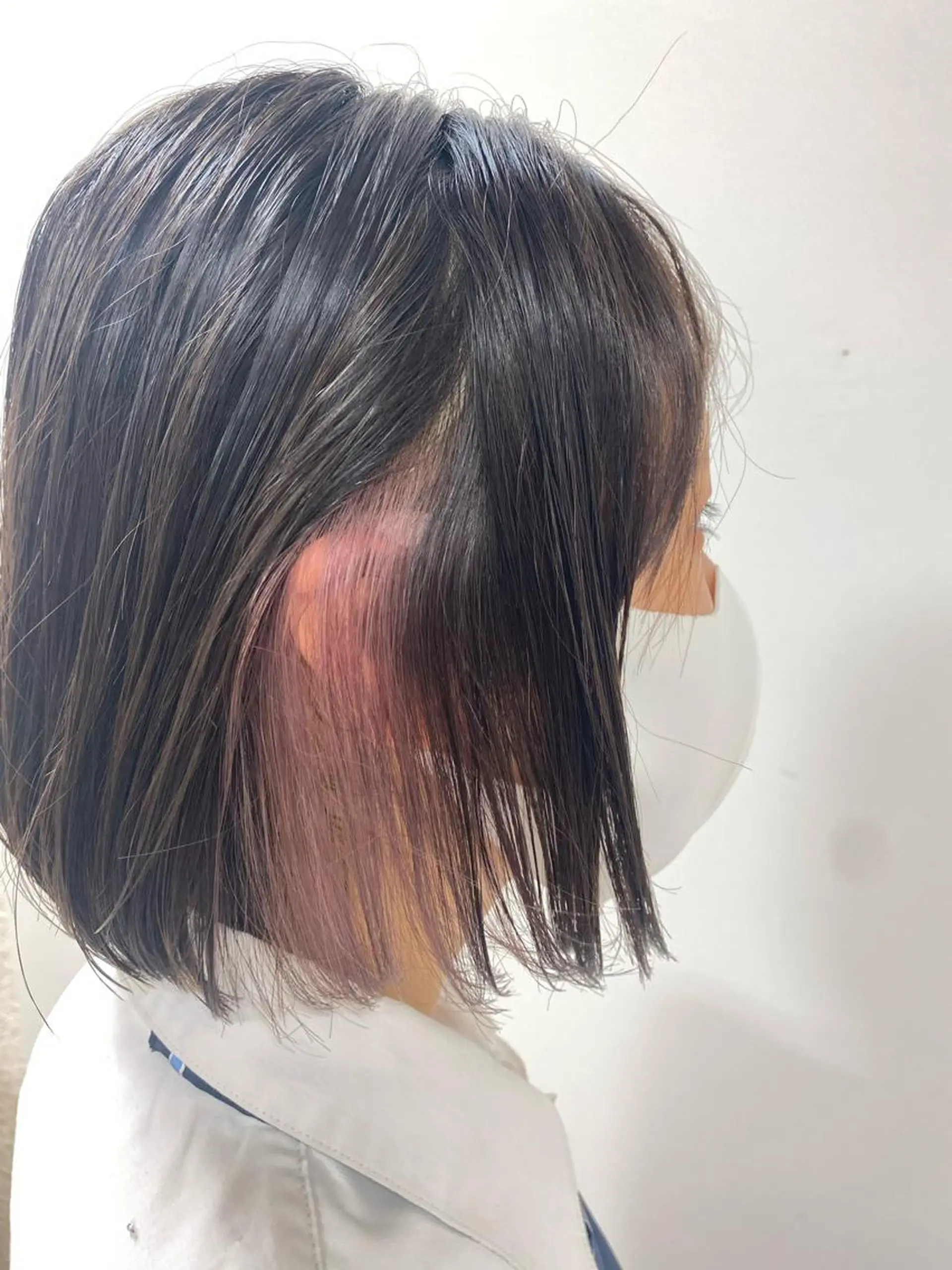 ショート カラー ハイトーン/ウルフ /レイヤー/坂野幸伸のヘアスタイル