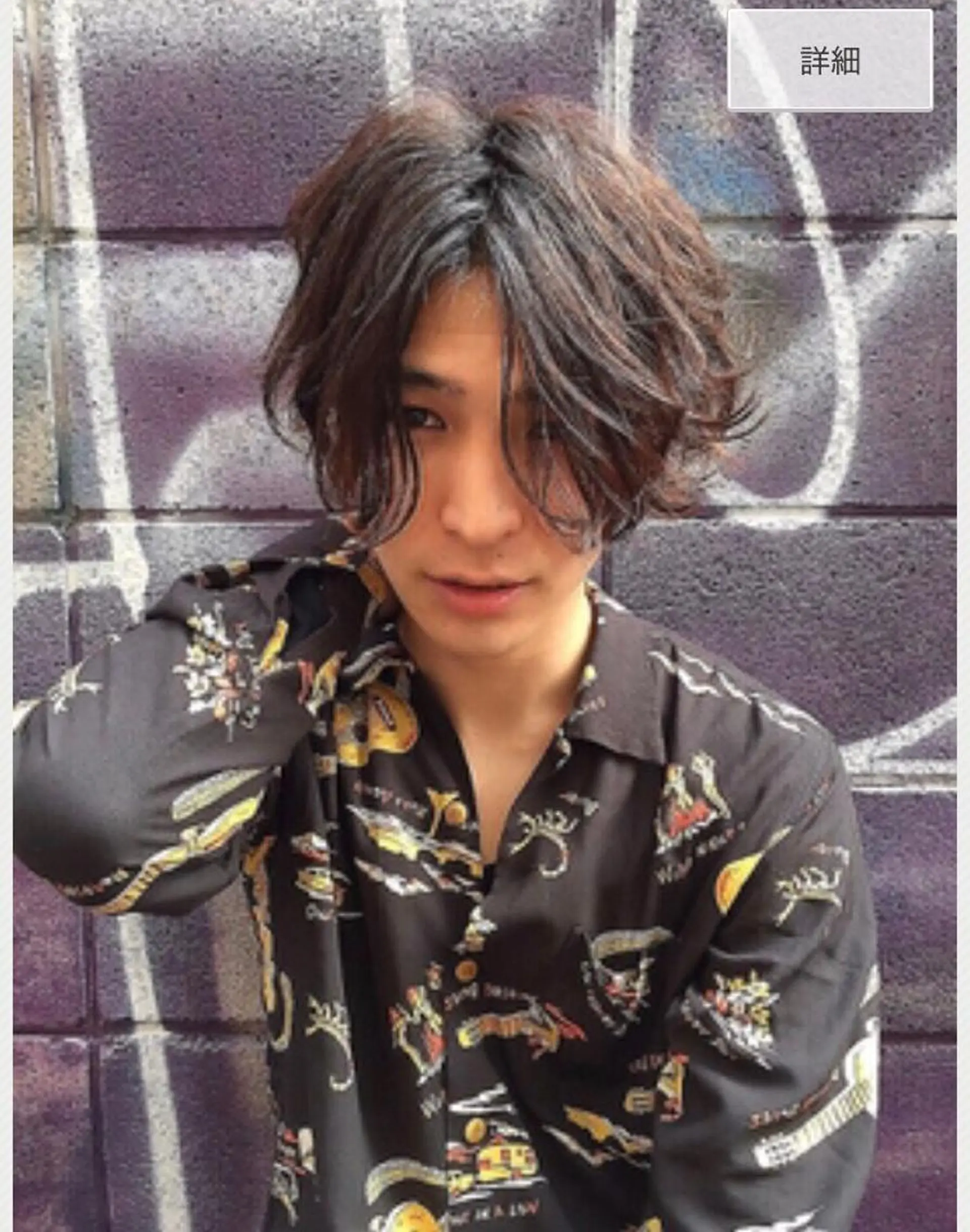 ショート メンズ ダブルカラー🤍 髪質改善／原島のヘアスタイル