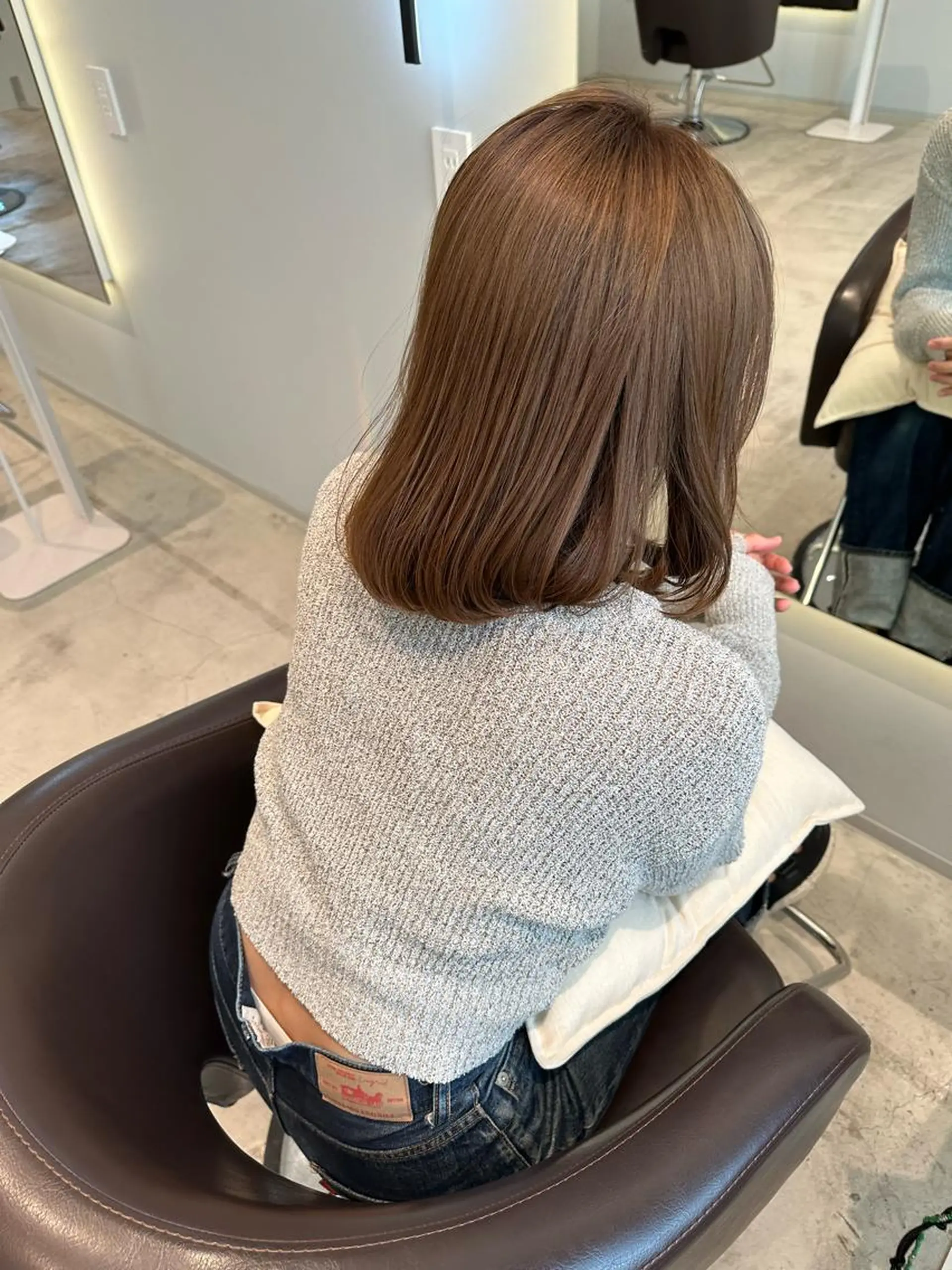 ミディアム カラー 中林 優太のヘアスタイル