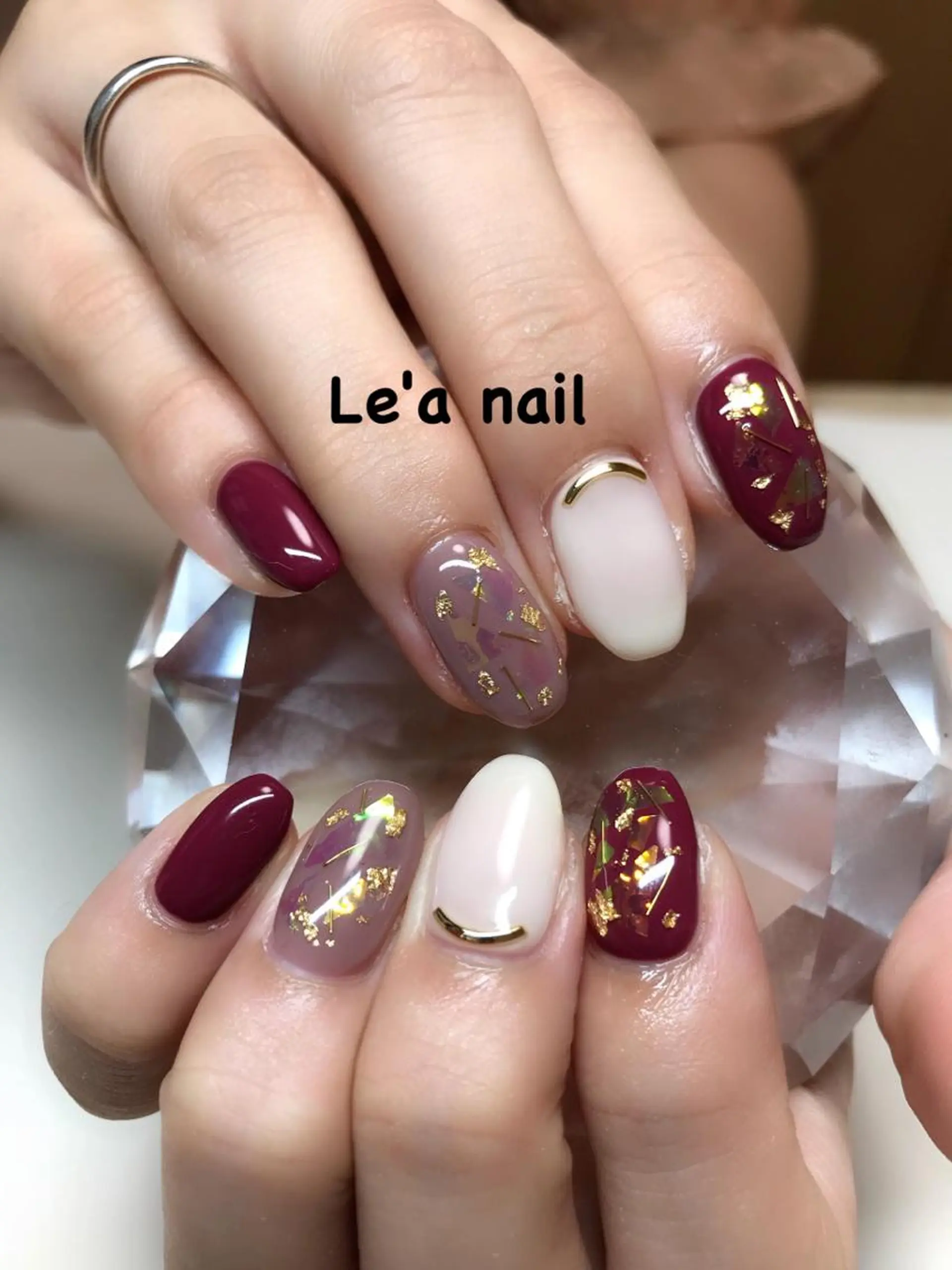 ネイル ハンドネイル 'mm  (ミリ) ＭＡＮＡＭＩのネイルデザイン