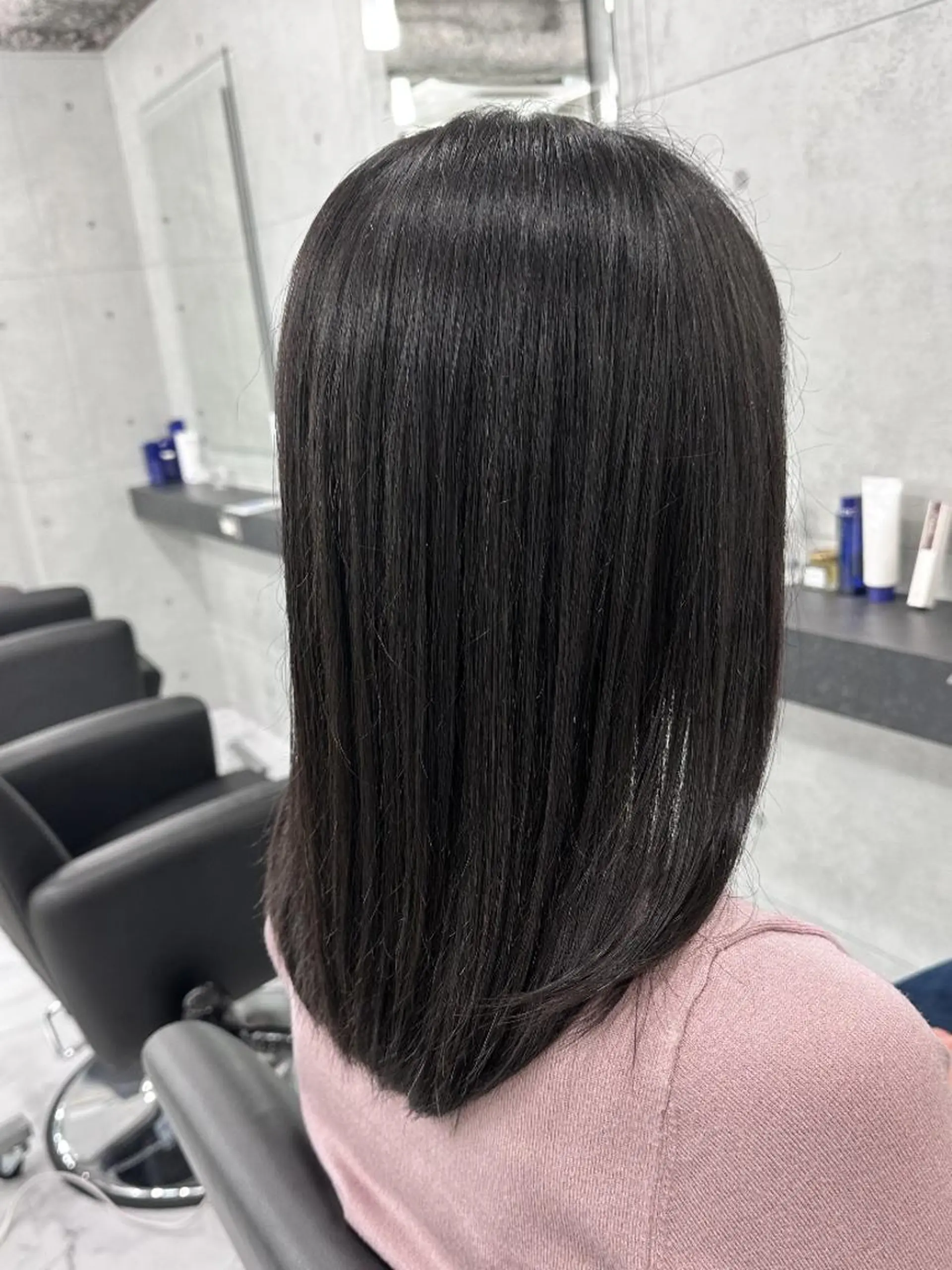 セミロング パーマ 縮毛矯正 トリートメント ❇️安達 優心❇️ レイヤー/艶髪特化のヘアスタイル