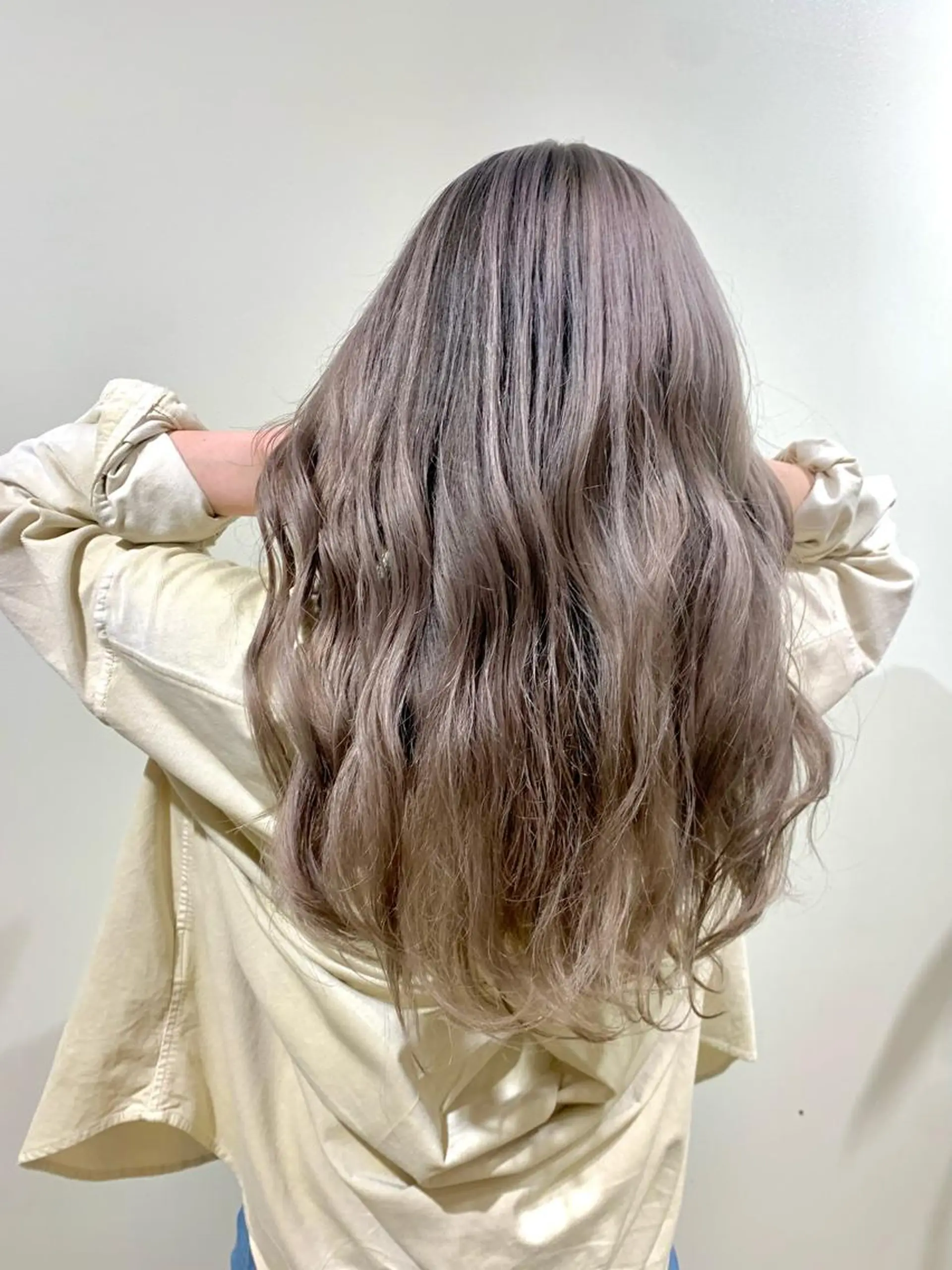 ロング カット ヘアカラー トリートメント 園田 将士のヘアスタイル