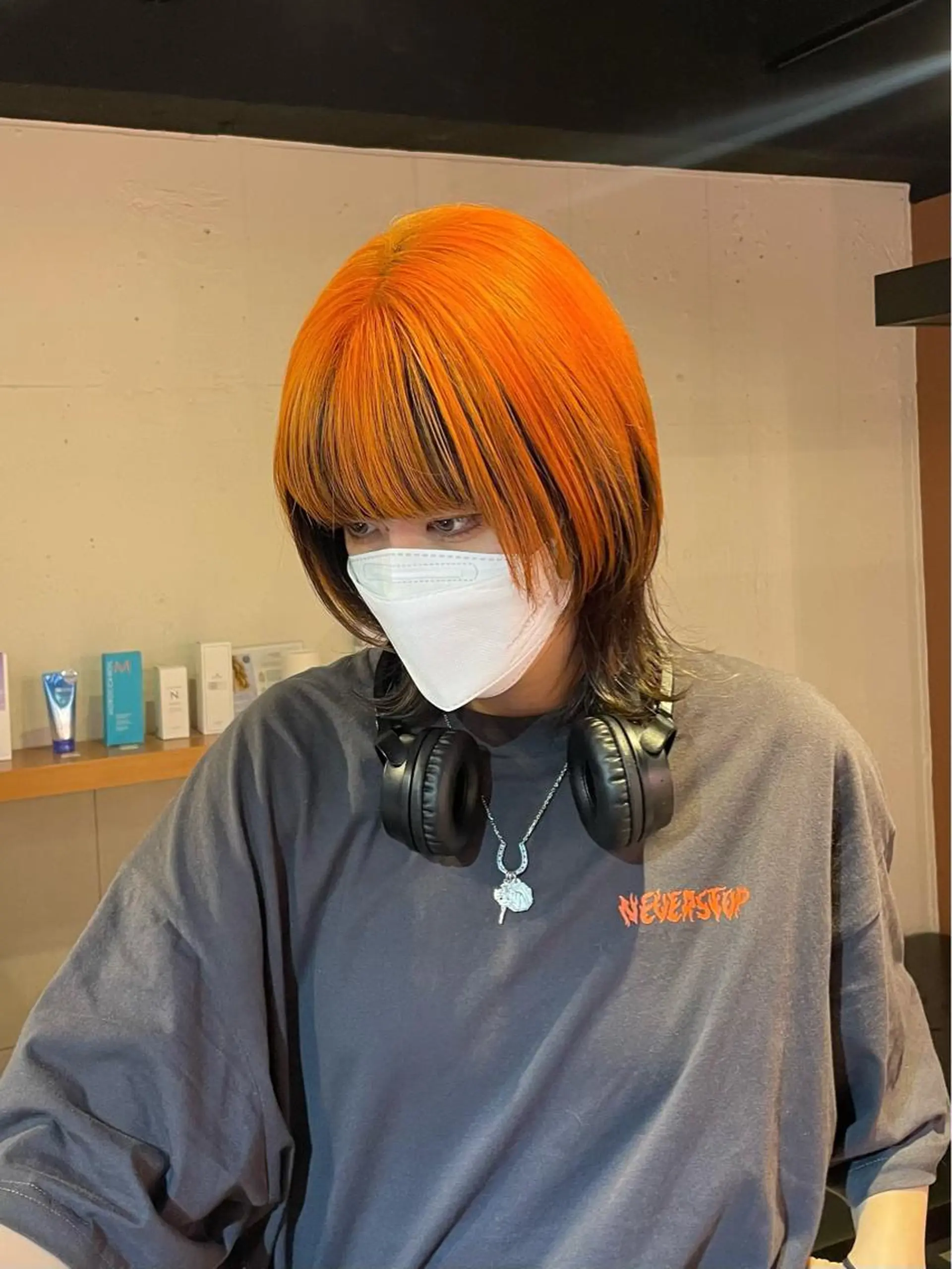 ミディアム たかはし はるかのヘアスタイル