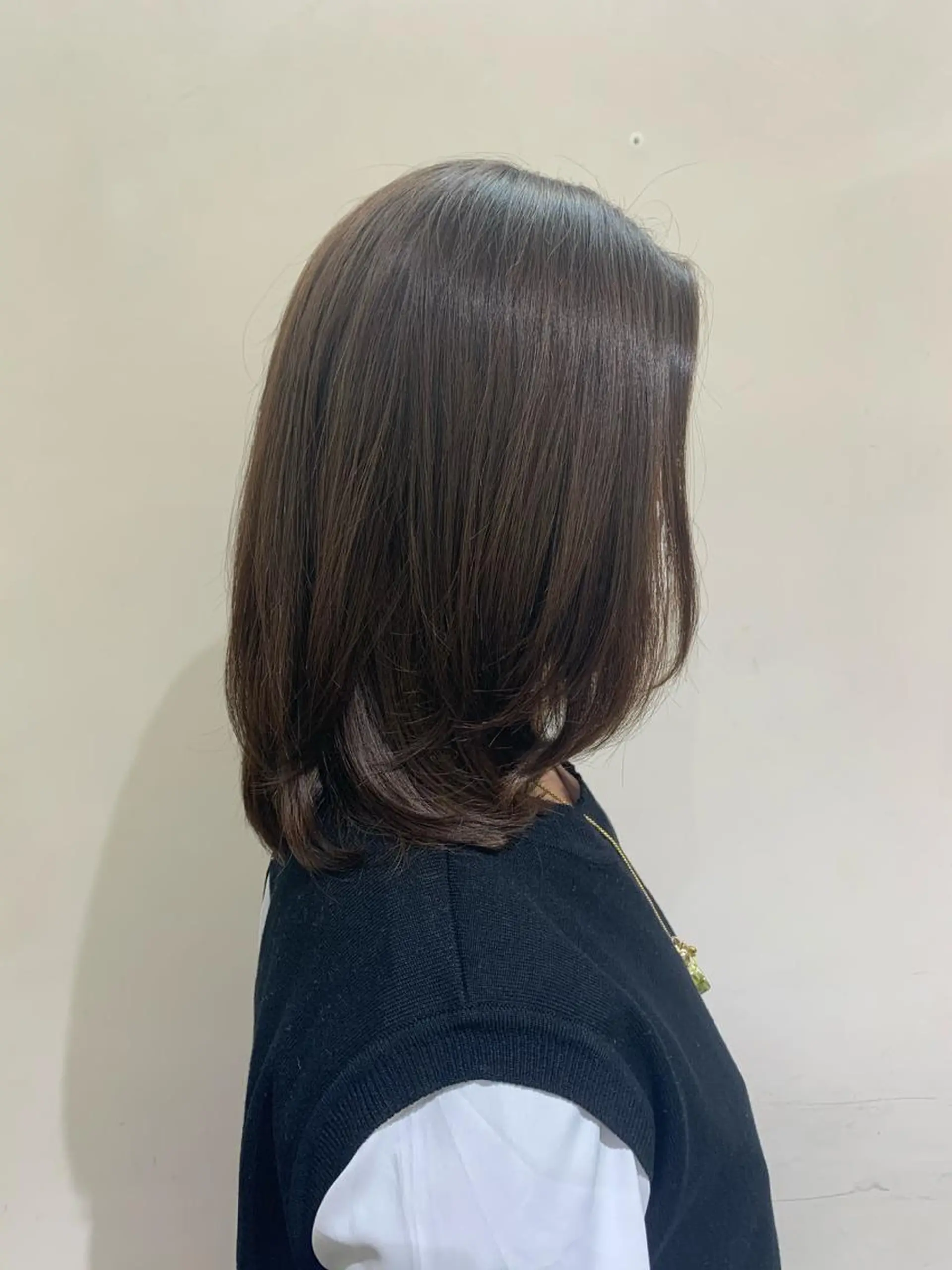 ミディアム GO TODAY シェアサロン 銀座Arc店所属・デジタルパーマ🫧 韓国風ヘア🫧サクラのヘアスタイル