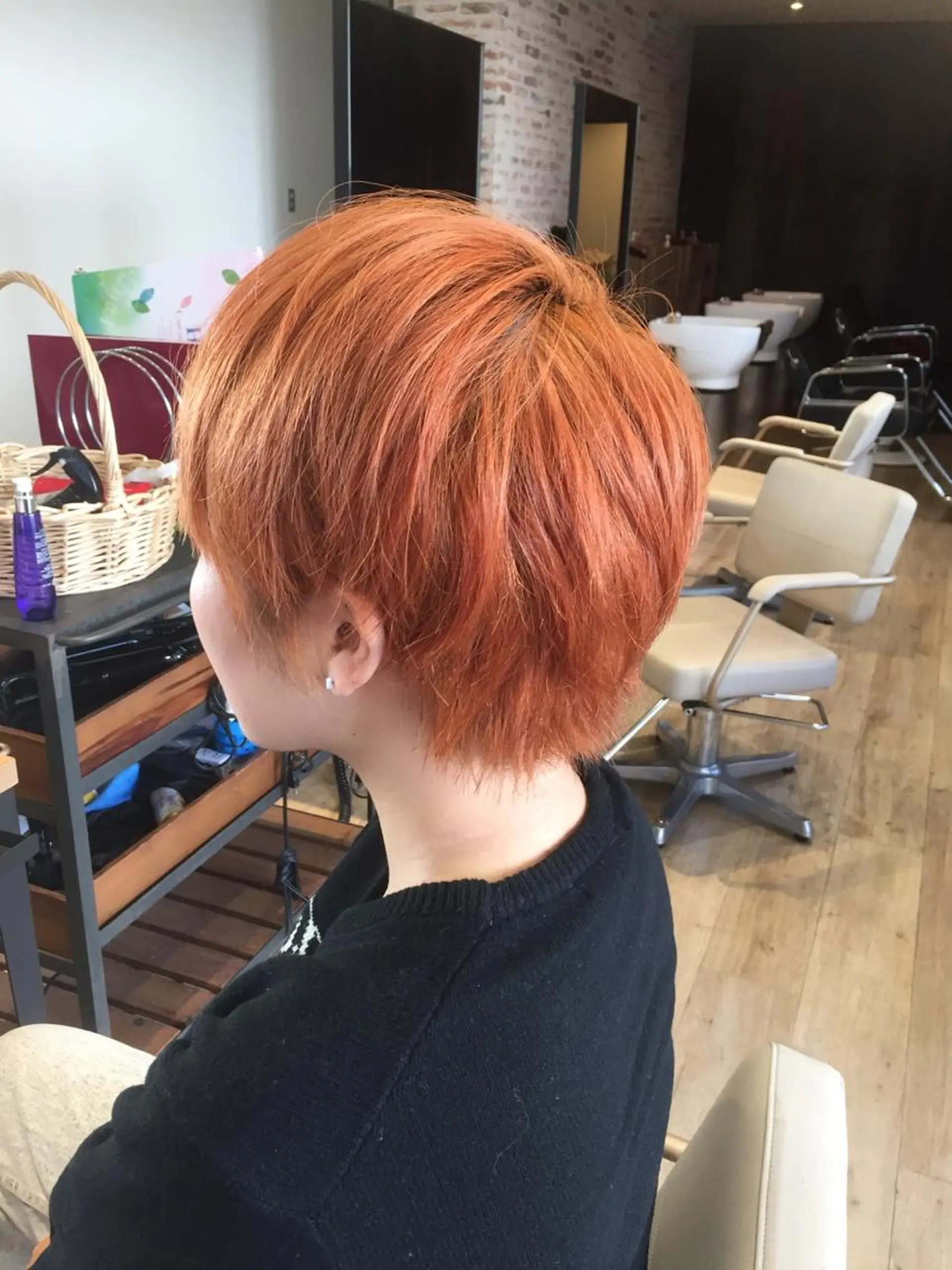 ショート 🌈カラー33∞円 🌈北綾瀬 谷中店のヘアスタイル