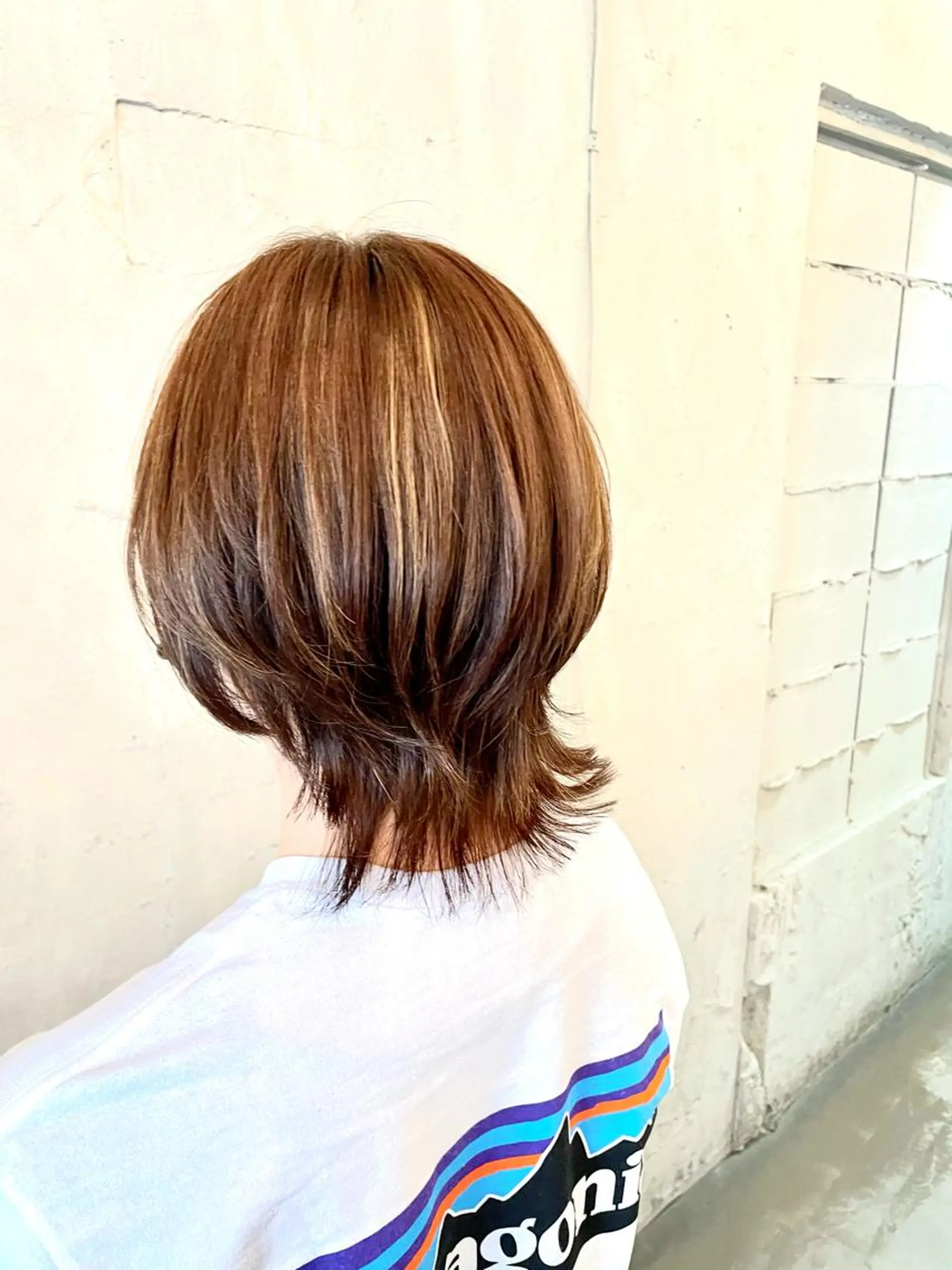 ショート ウルフカット 桐原 竜也のヘアスタイル