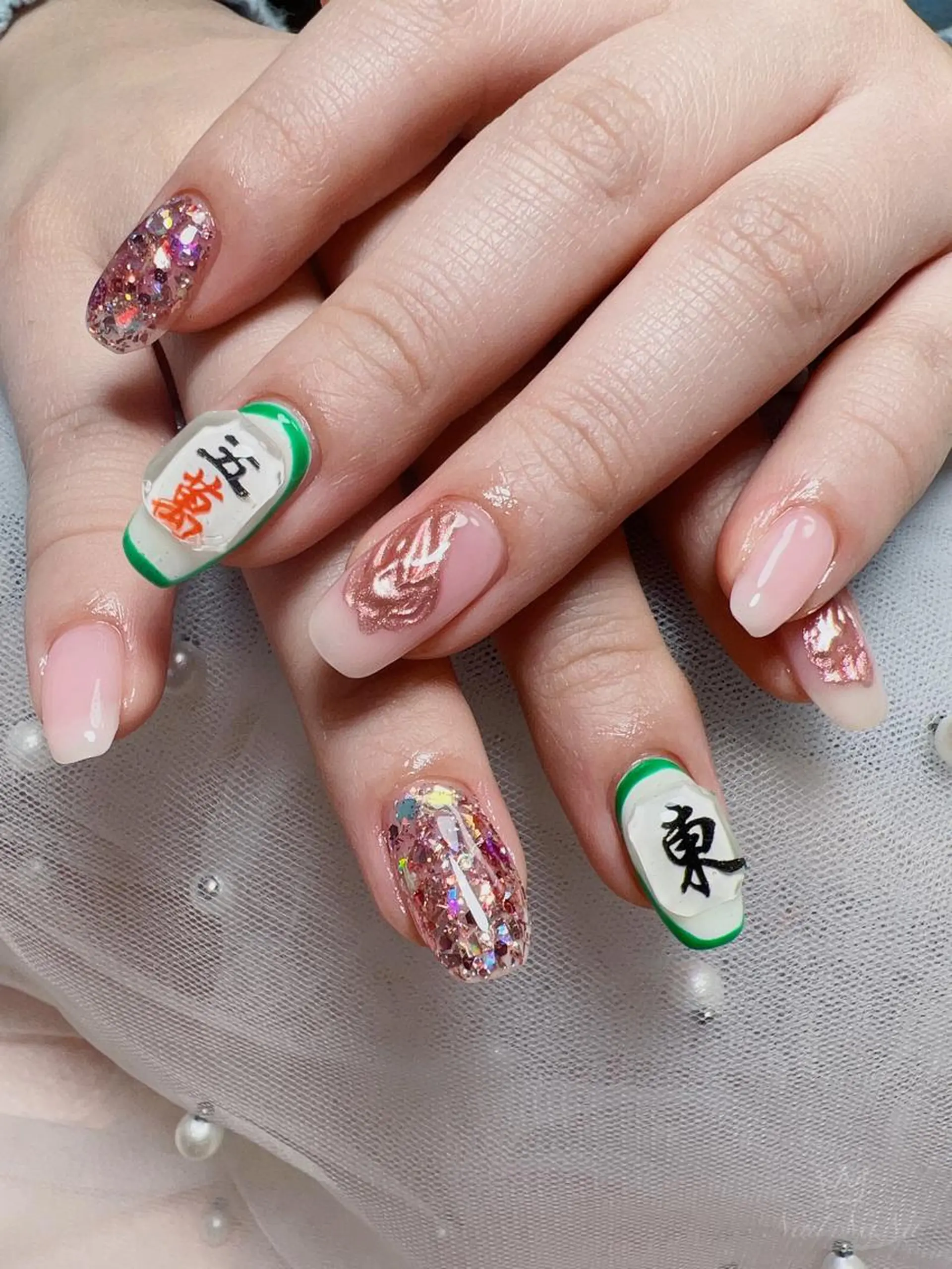 ミディアム カラー ネイル Nail NaNaのネイルデザイン