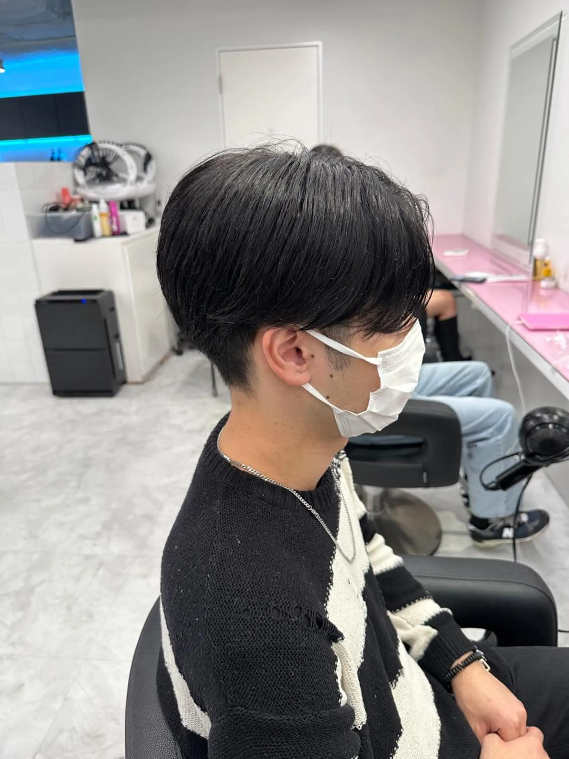 ショート カラー パーマ メンズ 【メンズサロン】 BLUCK 横浜のヘアスタイル