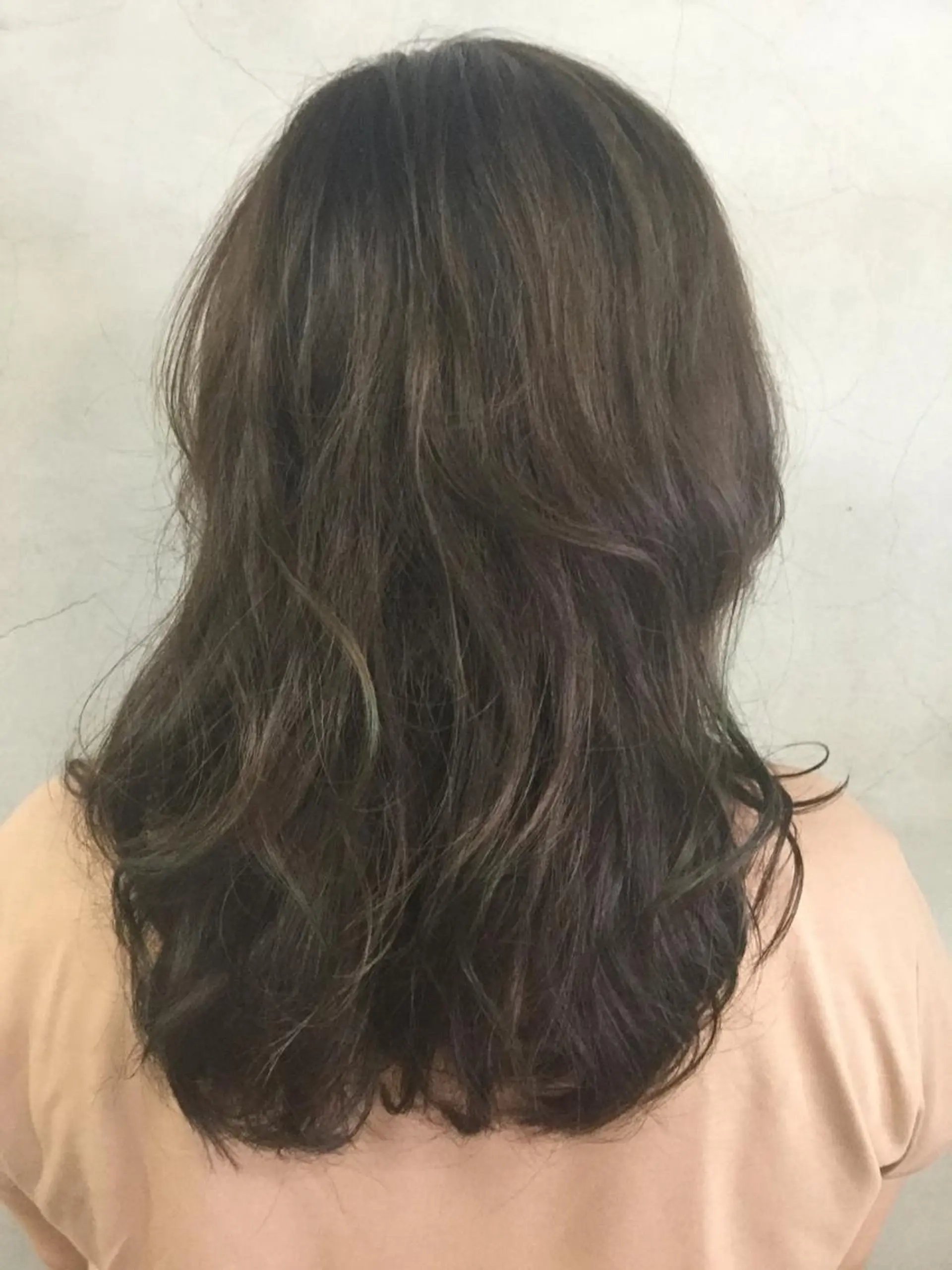 セミロング カラー ベージュカラー 後藤 健史のヘアスタイル