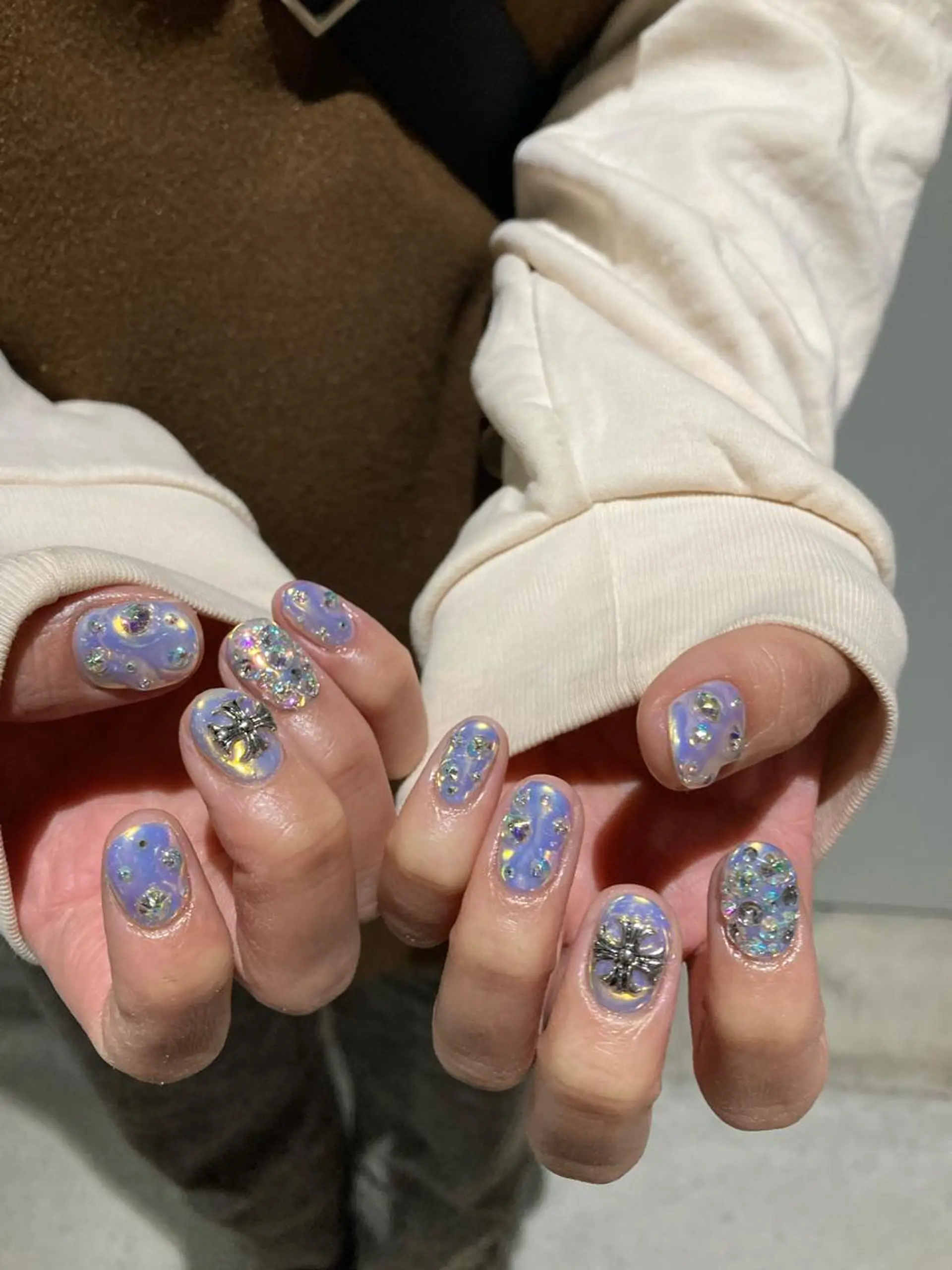 ネイル kana/モード ・グランジ໒꒱のネイルデザイン