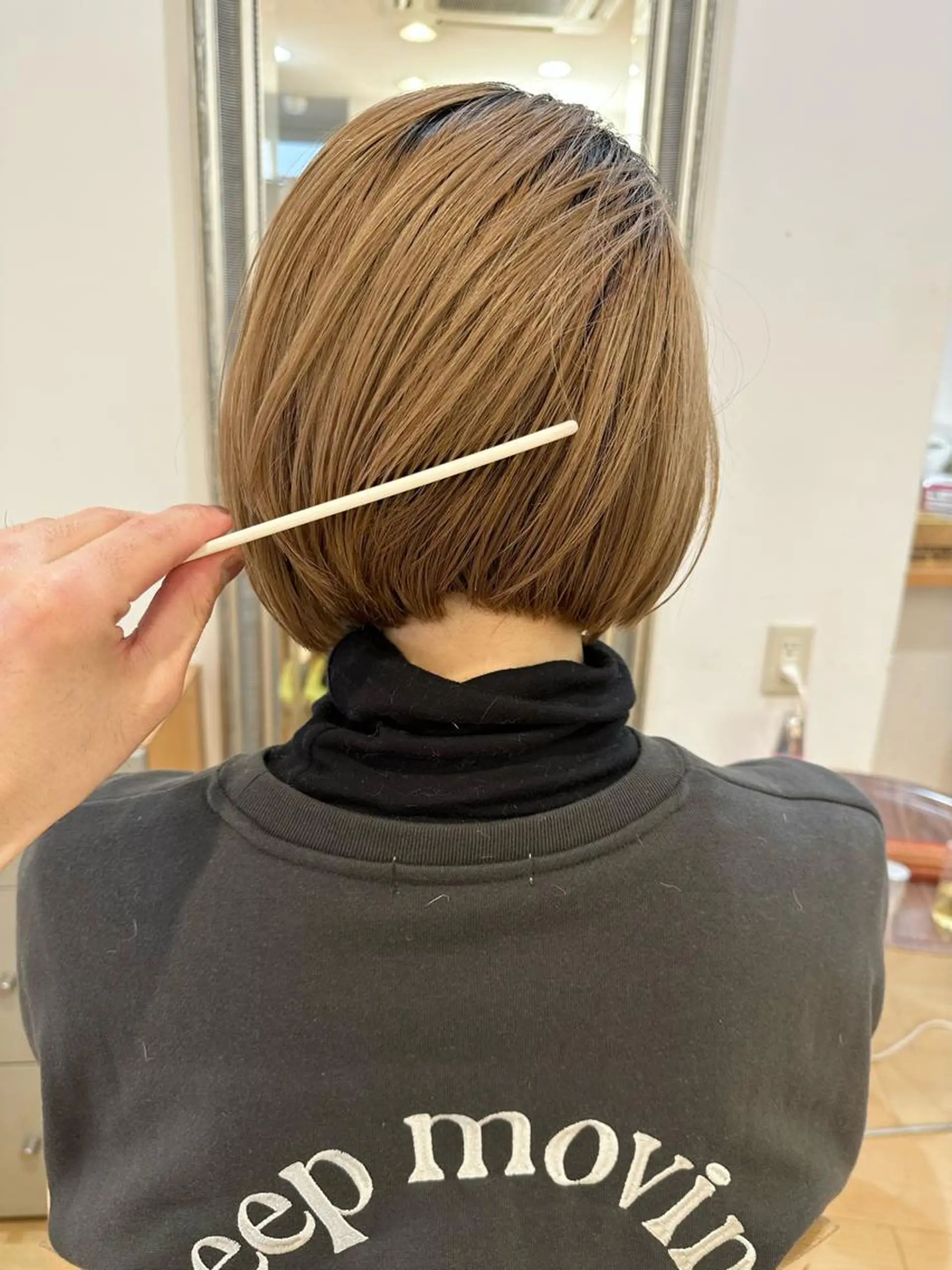 ショート カラー カット Gardenhair 小笠原篤矢ショートのヘアスタイル