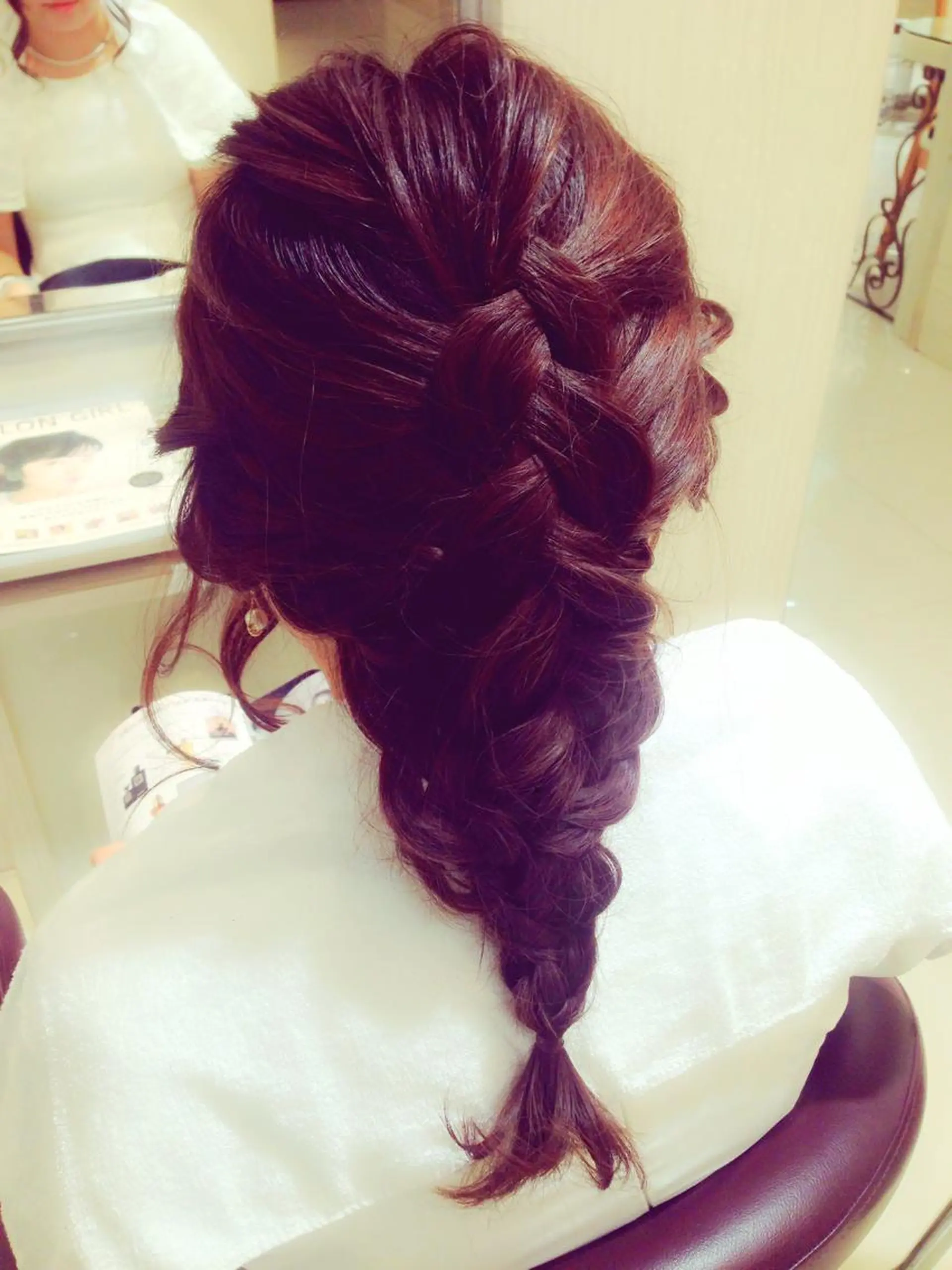 セミロング ロング ヘアアレンジ ✨艶髪✨透明感✨ 山内大樹のヘアスタイル