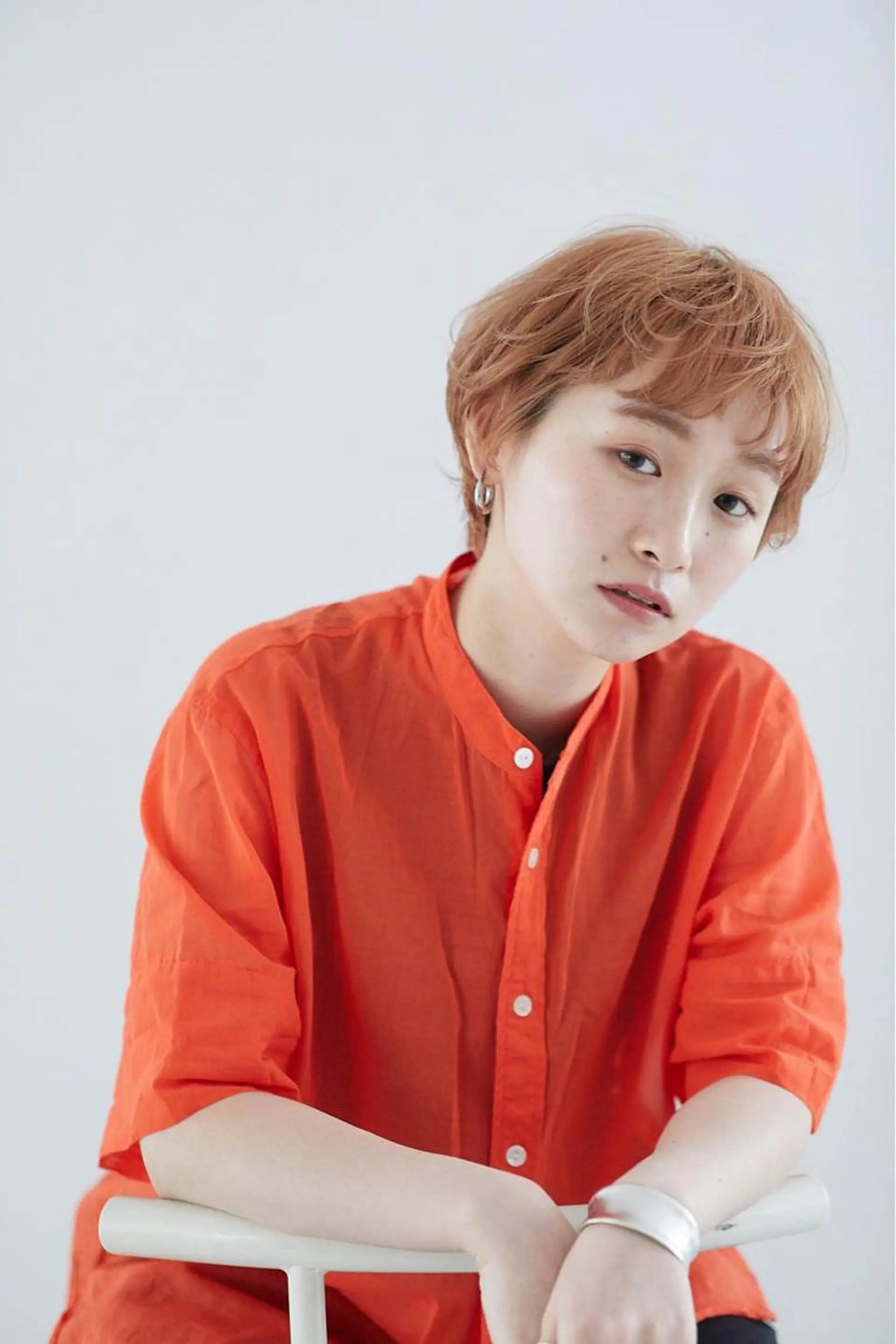 ショート カラー パーマ ヘアアレンジ マツエク・マツパ SUZUNO🤎ボブ レイヤー🫧顔周りのヘアスタイル