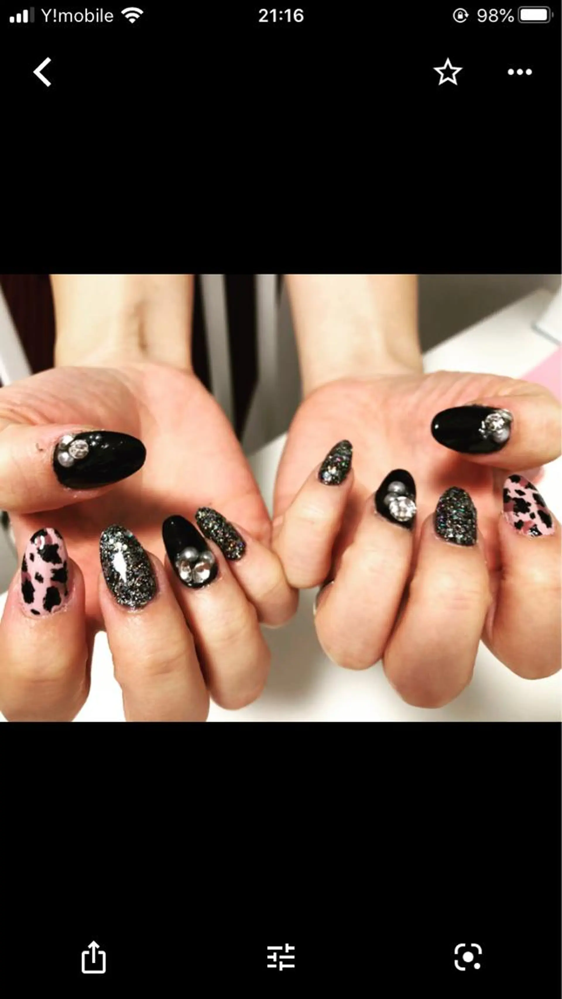 ネイル 持ち込み ハンドネイル 大和田 美貴のネイルデザイン