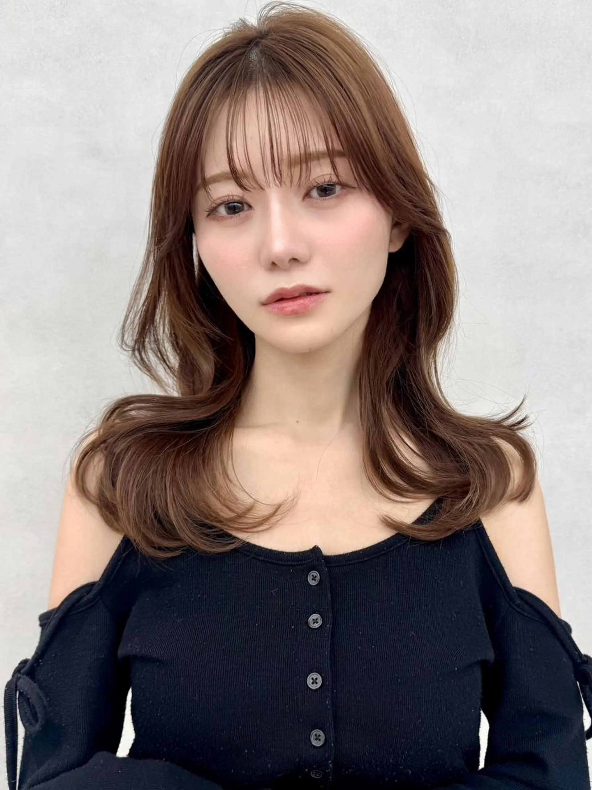 ロング ヘアカラー 🧸ショートカット 🤎店長anju🪽のヘアスタイル