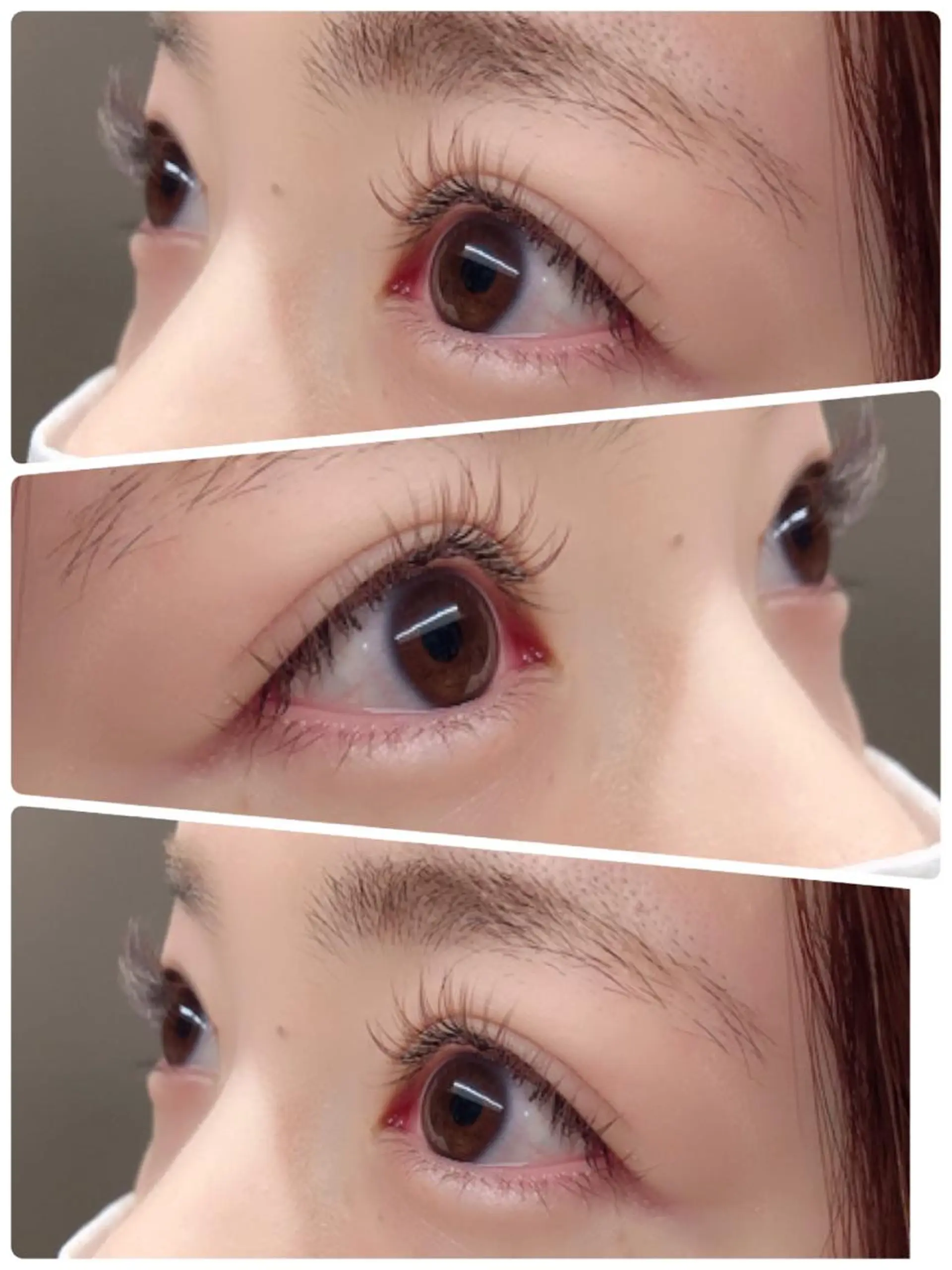 マツエク・マツパ Cカール カラーマツエク フラットラッシュ kelly Shokoのマツエク・マツパデザイン