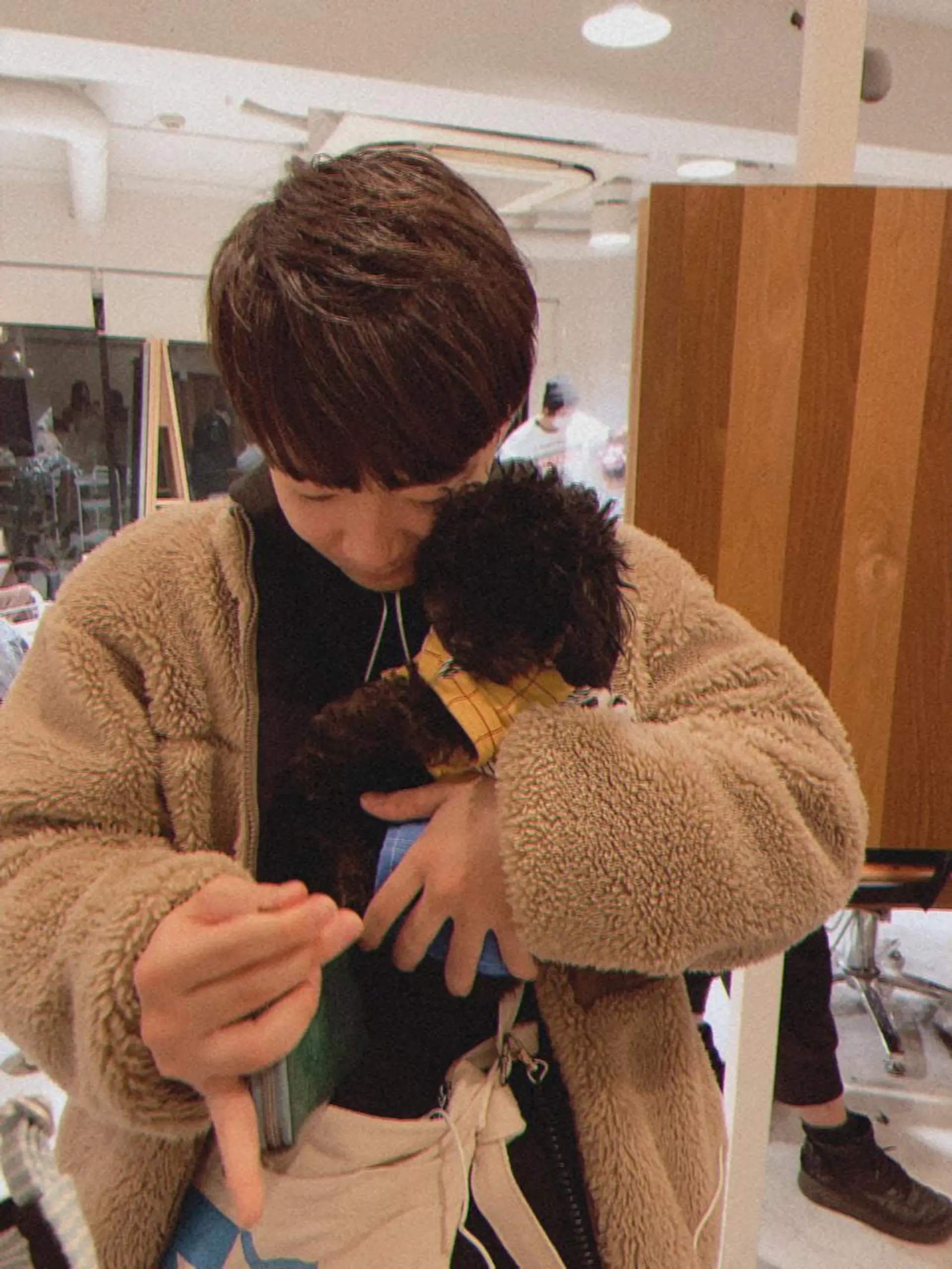 ショート カラー パーマ ヘアアレンジ メンズ カット ちこ .のヘアスタイル