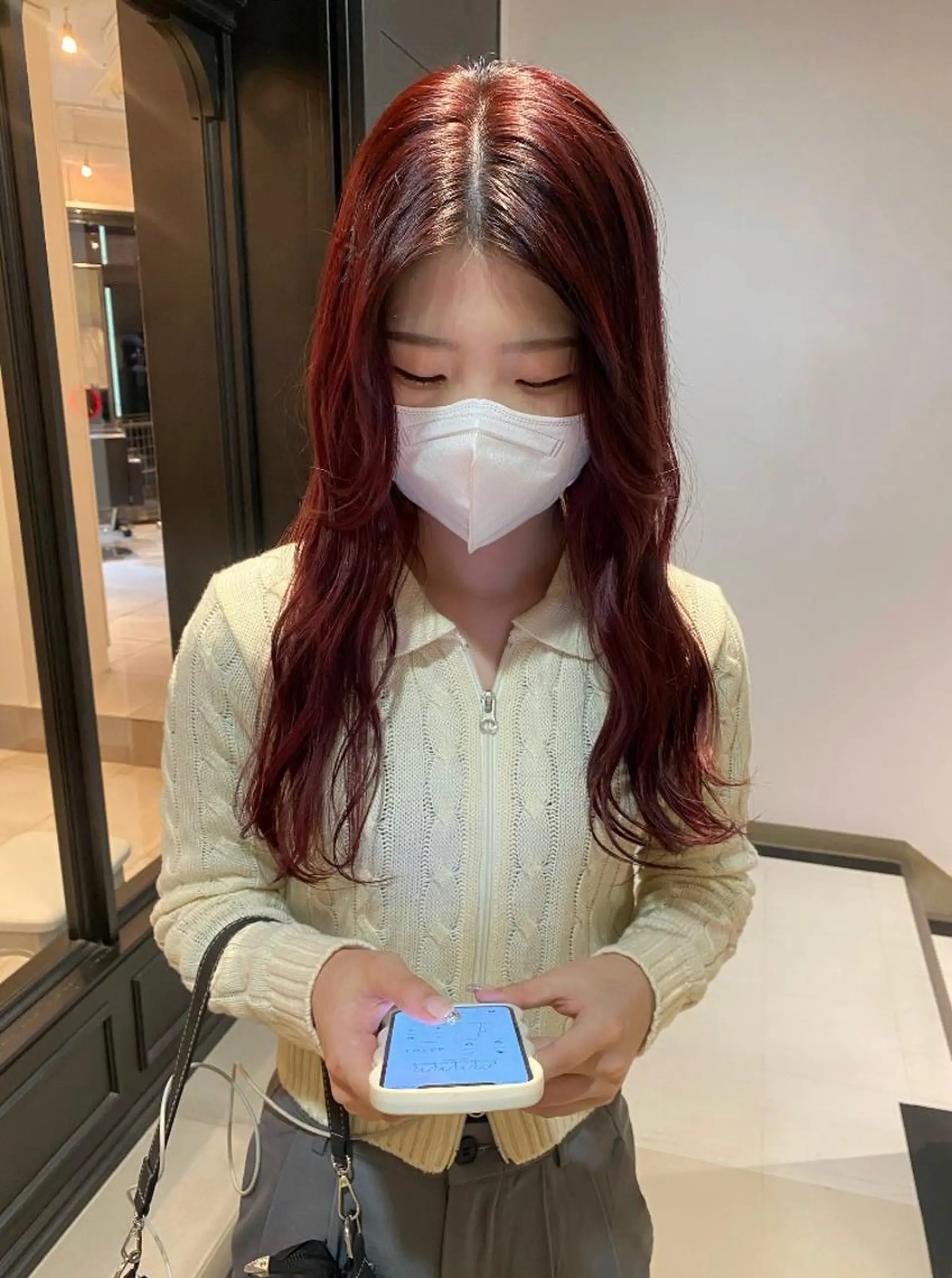 ロング カラー ヘアカラー riria/ボブ /透明感カラー🎀のヘアスタイル