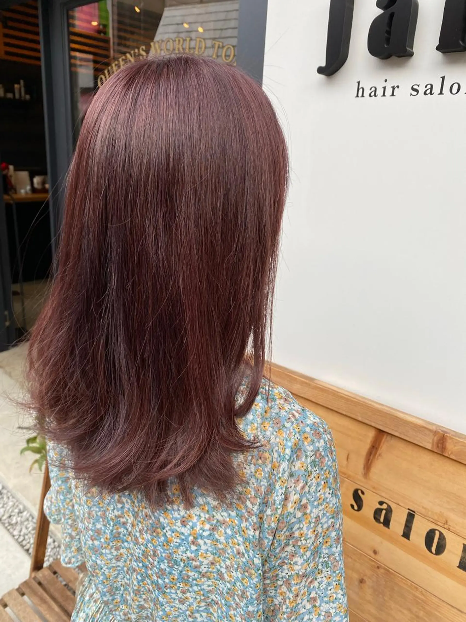 カラー 暖色艶カラー♥️ nagi♥️のヘアスタイル