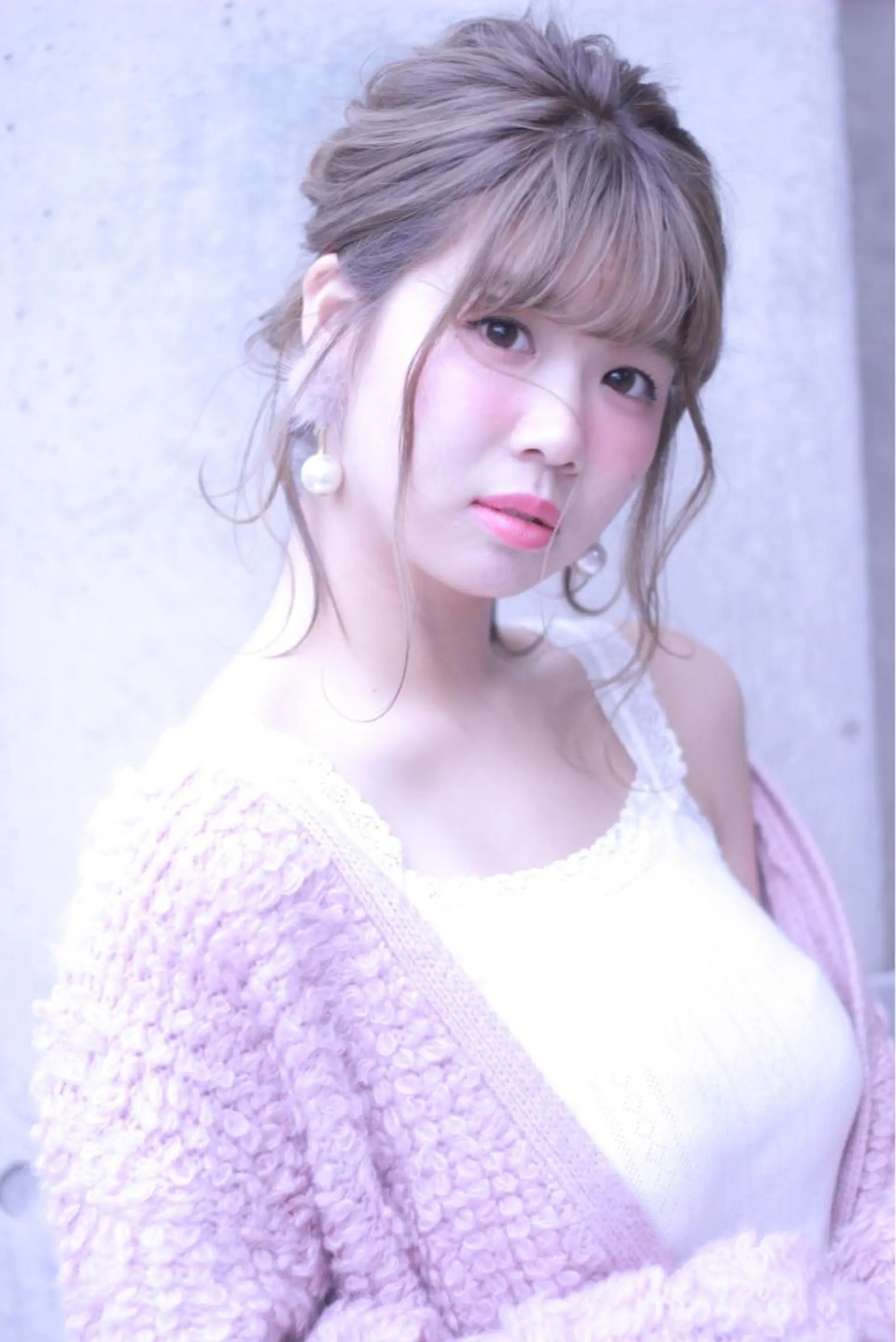 ミディアム カラー 及川 光のヘアスタイル