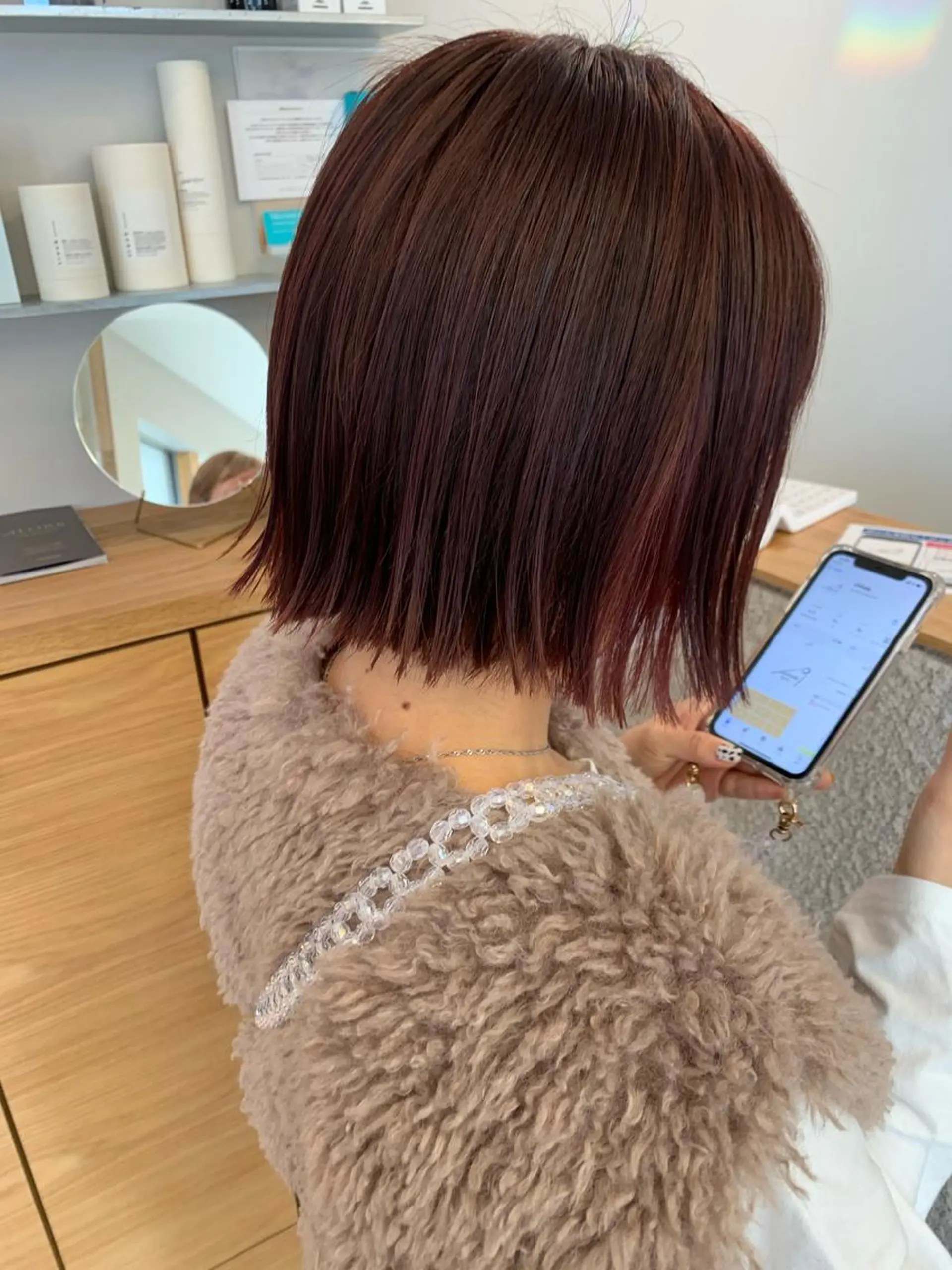 ショート カラー ヘアカラー chihale 富樫莉香のヘアスタイル