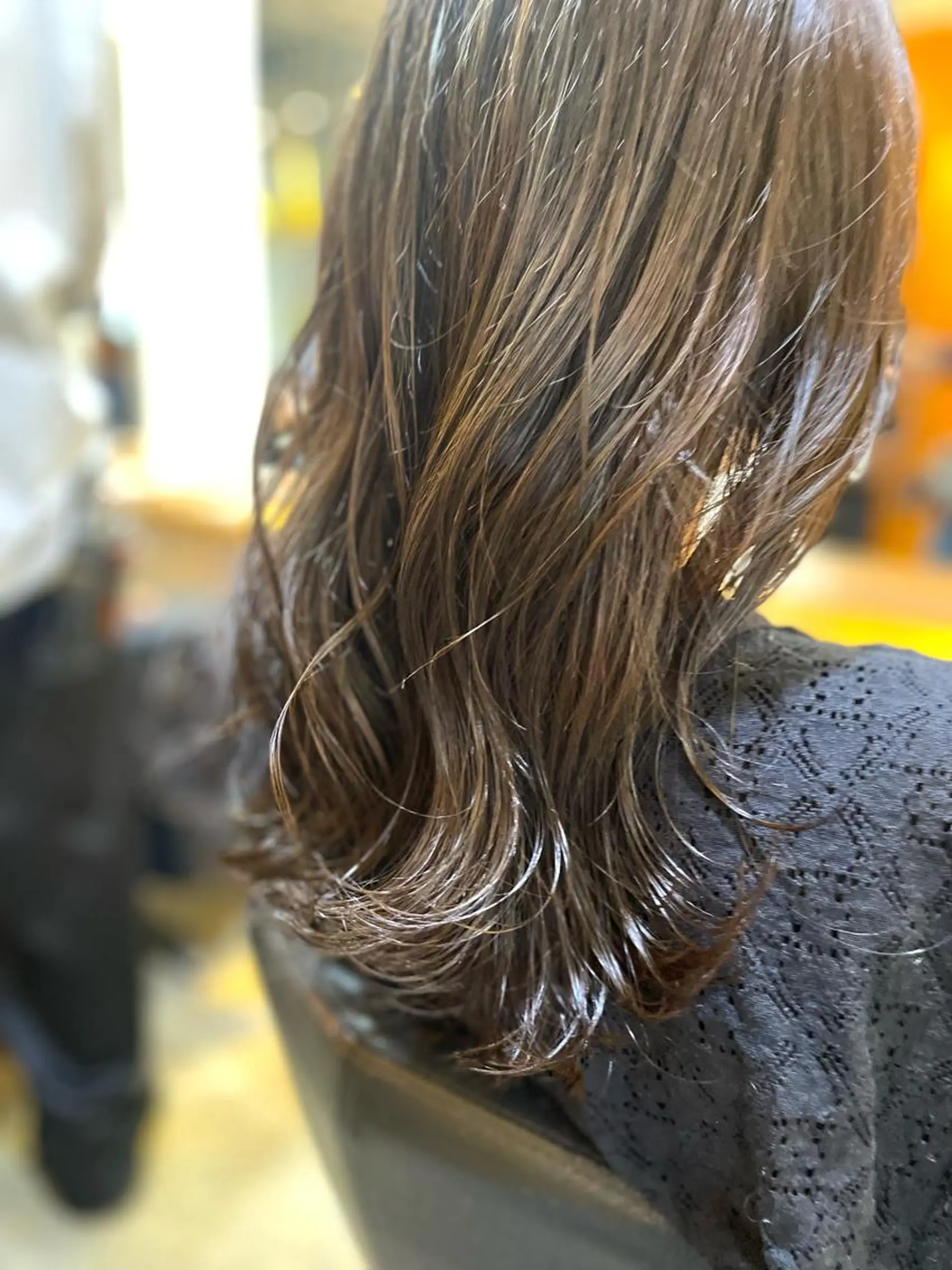 ミディアム カラー カット ヘアカラー トリートメント レイヤー／似合わせ TAKUYAのヘアスタイル