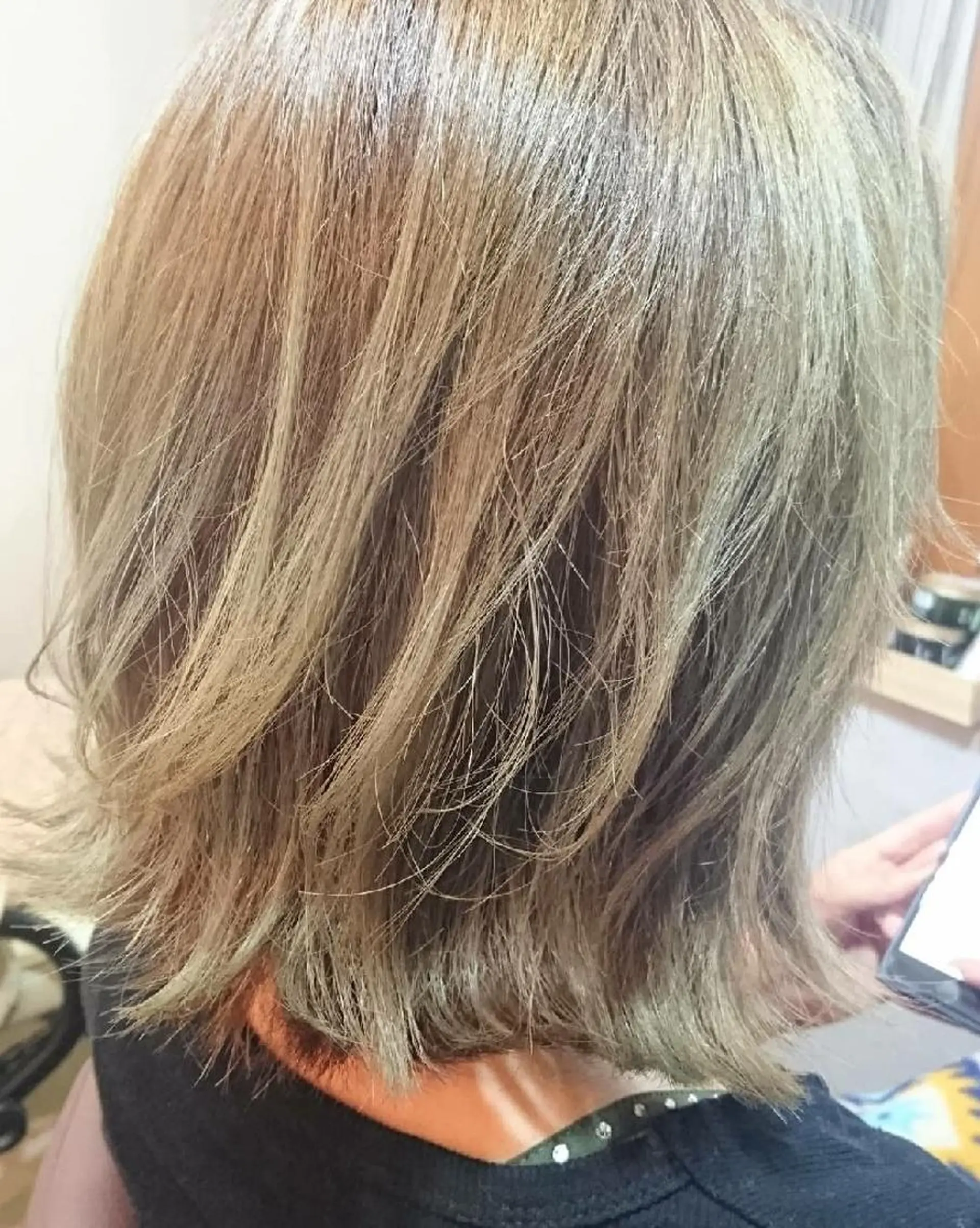 ミディアム カラー hair&eye AMANDAのマツエク・マツパデザイン