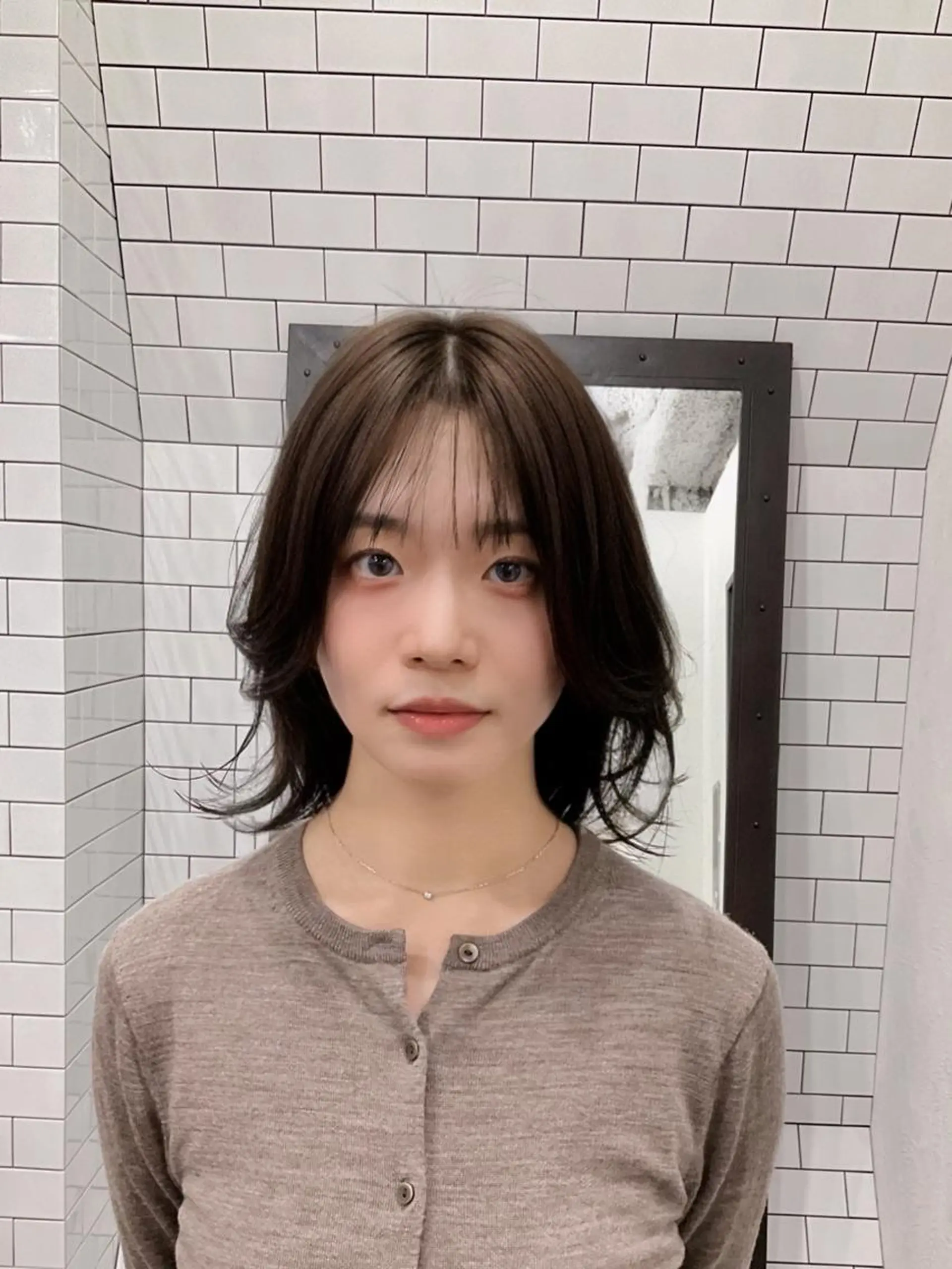 ミディアム カラー 透明感カラー 髪質改善 トリートメント 中区/legare 🌈山村/髪質改善のヘアスタイル