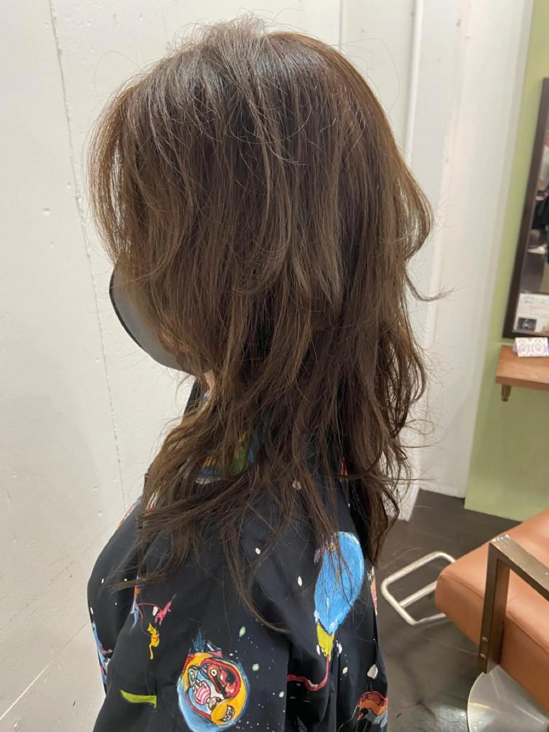 ロング ロング ウルフカット 久木原 ゆりのヘアスタイル