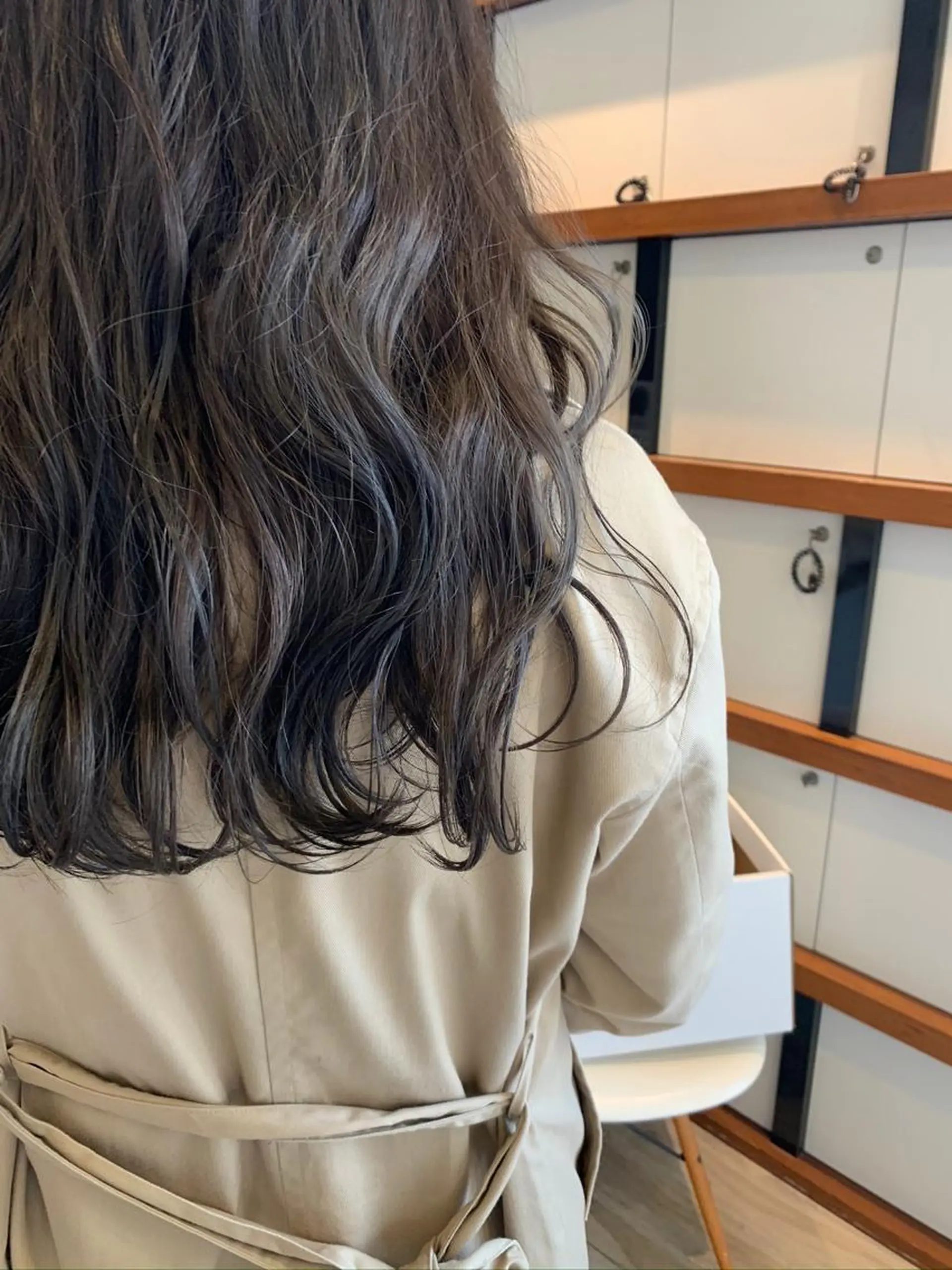 ロング 🍋透け感カラー🍃 オリーブ🍐Kahoのヘアスタイル