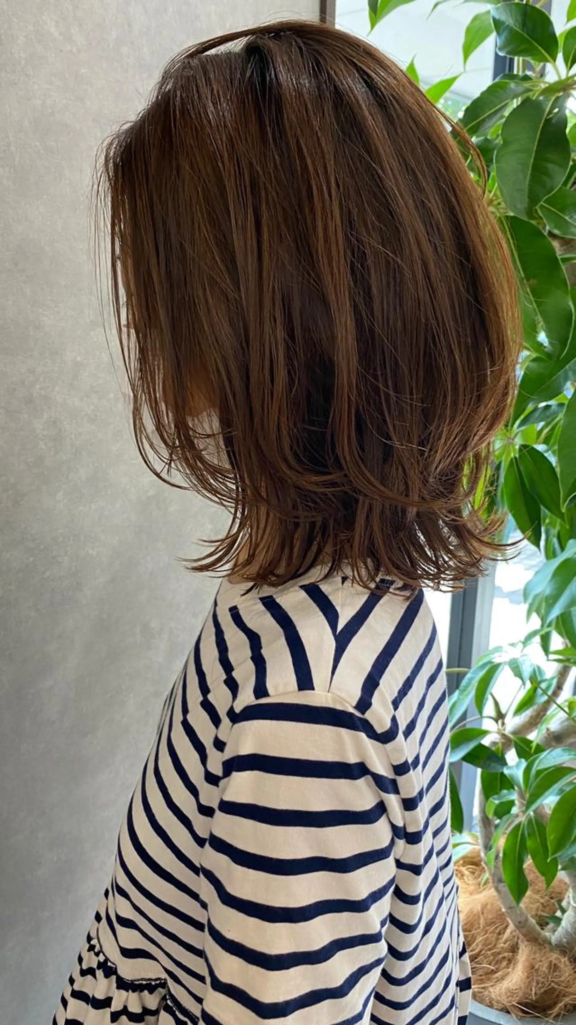 ミディアム カラー ボブ レイヤーカット ウルフカット ウルフボブ カット ヘアカラー トリートメント Bianca  代表 硲　貴亮【東武練馬】のヘアスタイル