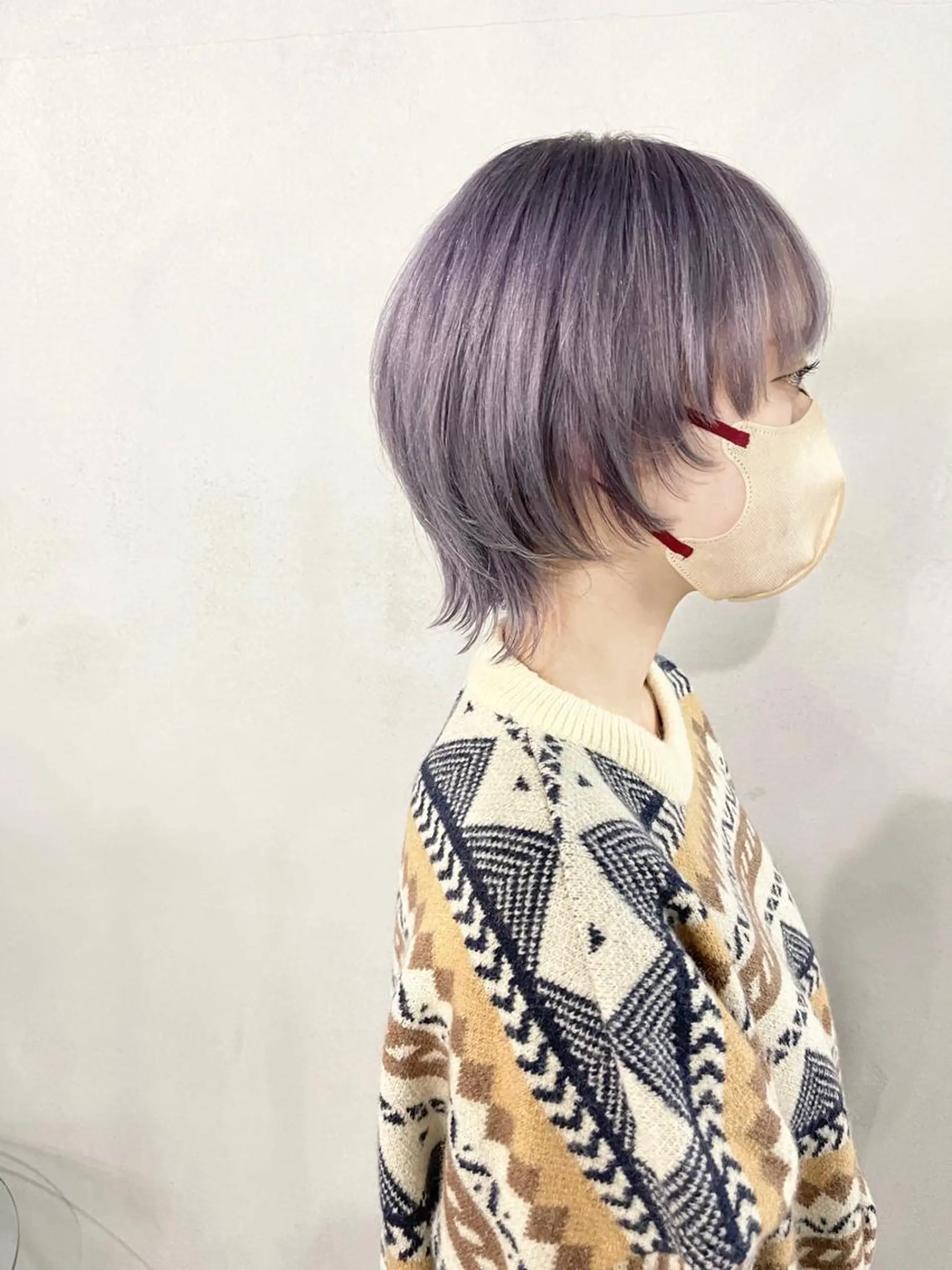 ショート ウルフカット 柏 ウルフ/レイヤー 田中佐和🐺のヘアスタイル