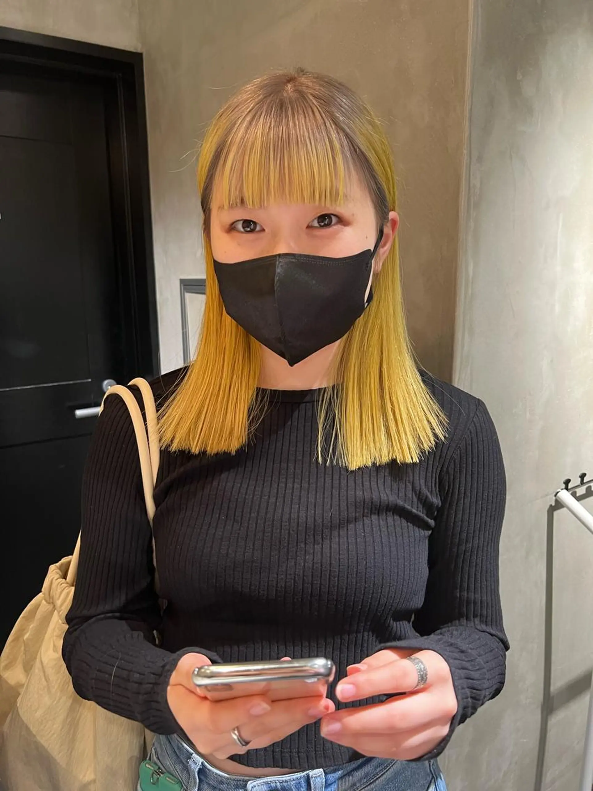 セミロング カラー ヘアカラー トリートメント アンニュイヘア🪽 ayumiのヘアスタイル