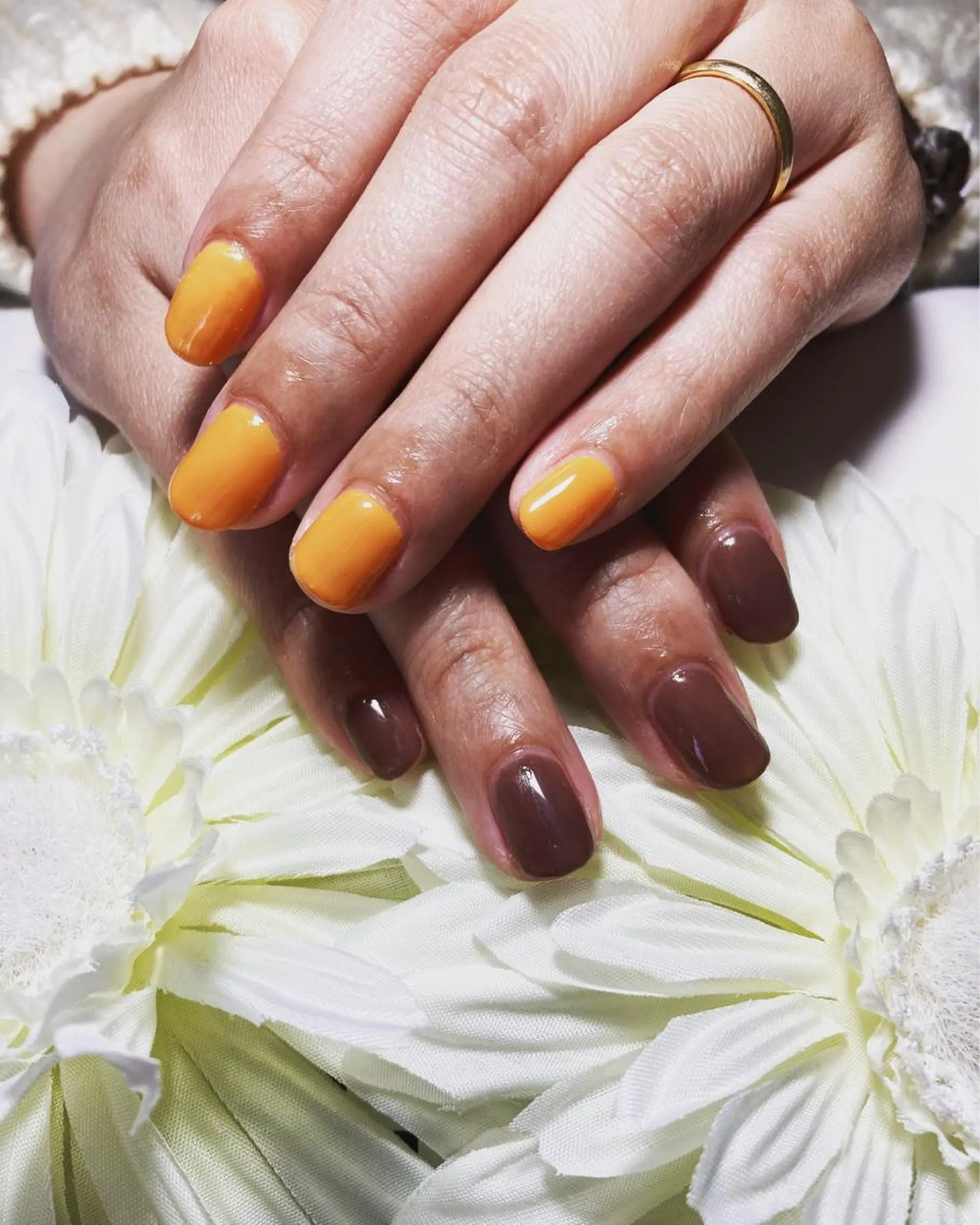 ショート ネイル ハンドネイル ✴︎ Delightのネイルデザイン