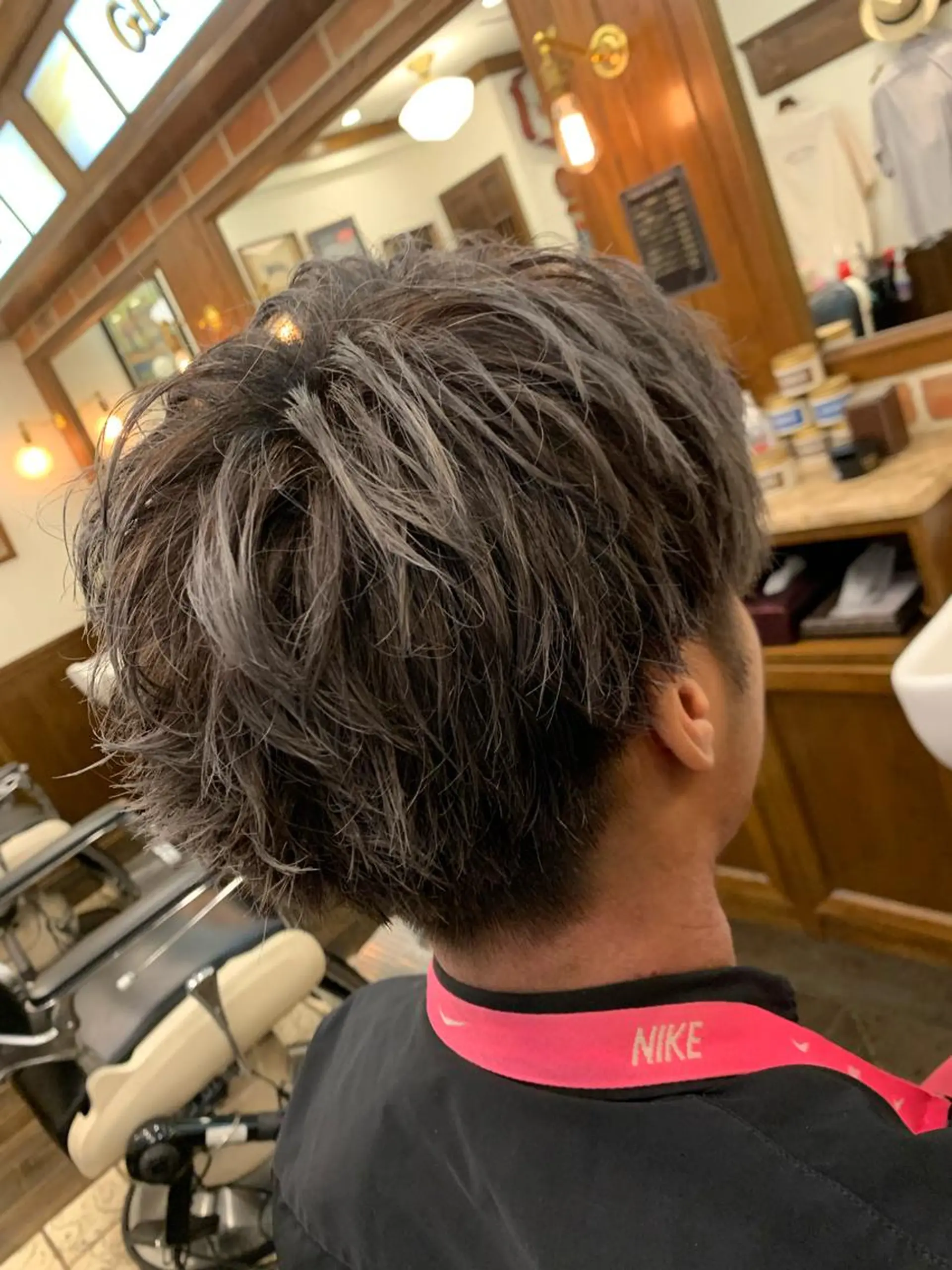 ショート カラー メンズ ひらお あおとのヘアスタイル