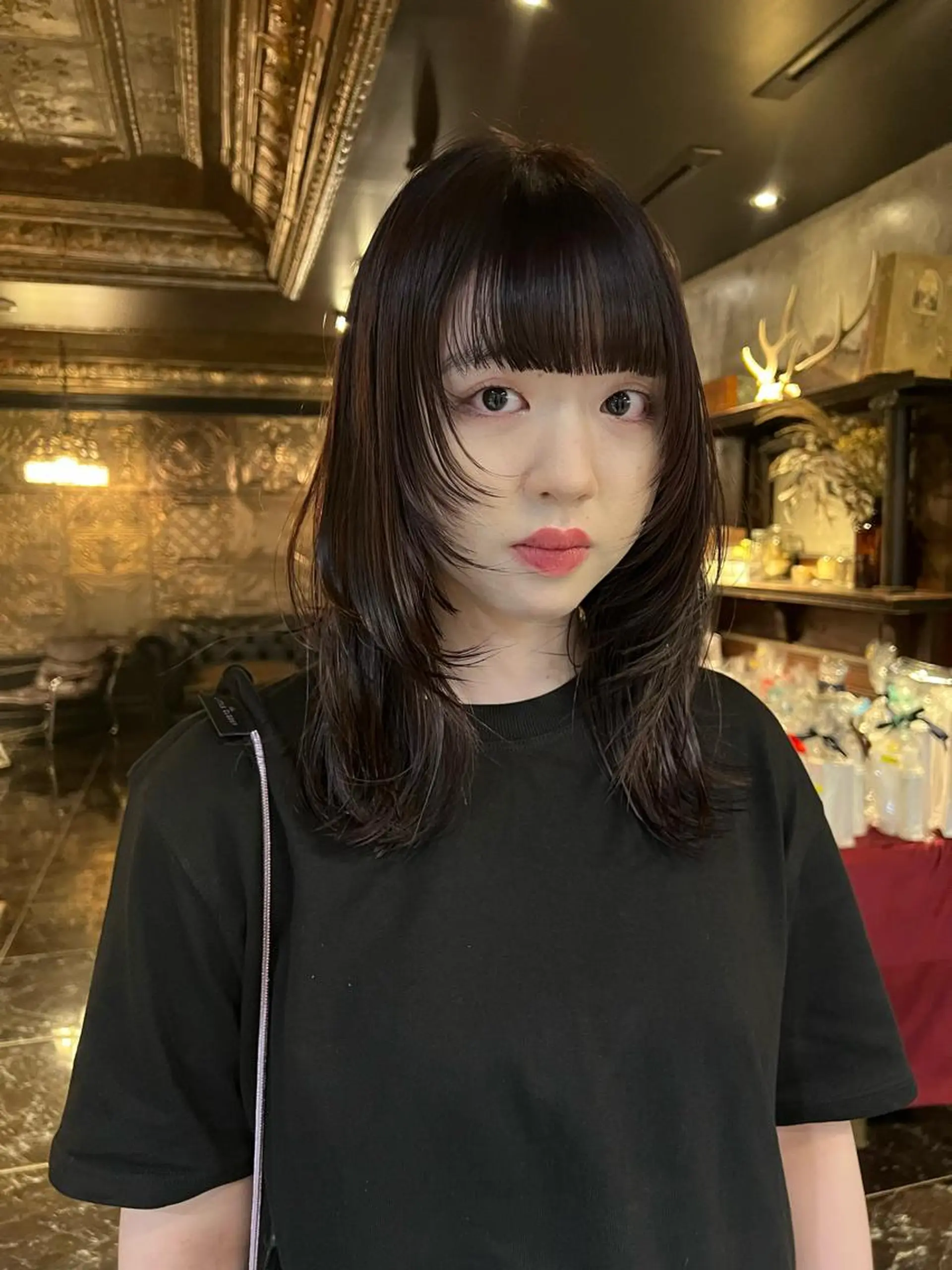 ミディアム カラー 圧倒的デザイン力 店長🎨RENAのヘアスタイル