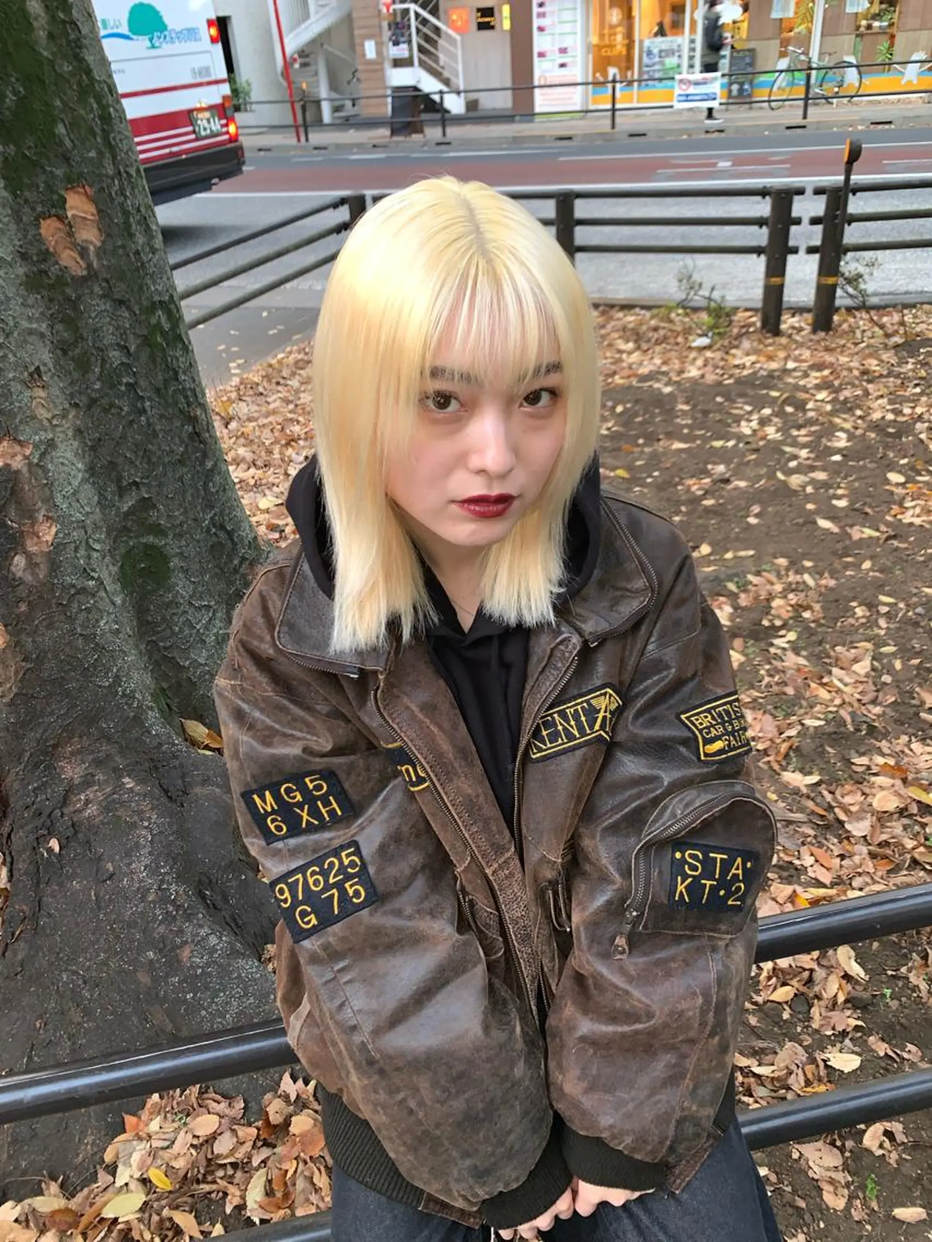 カラー ヘアカラー 海外girl🤎 透明感ベージュmaoのヘアスタイル