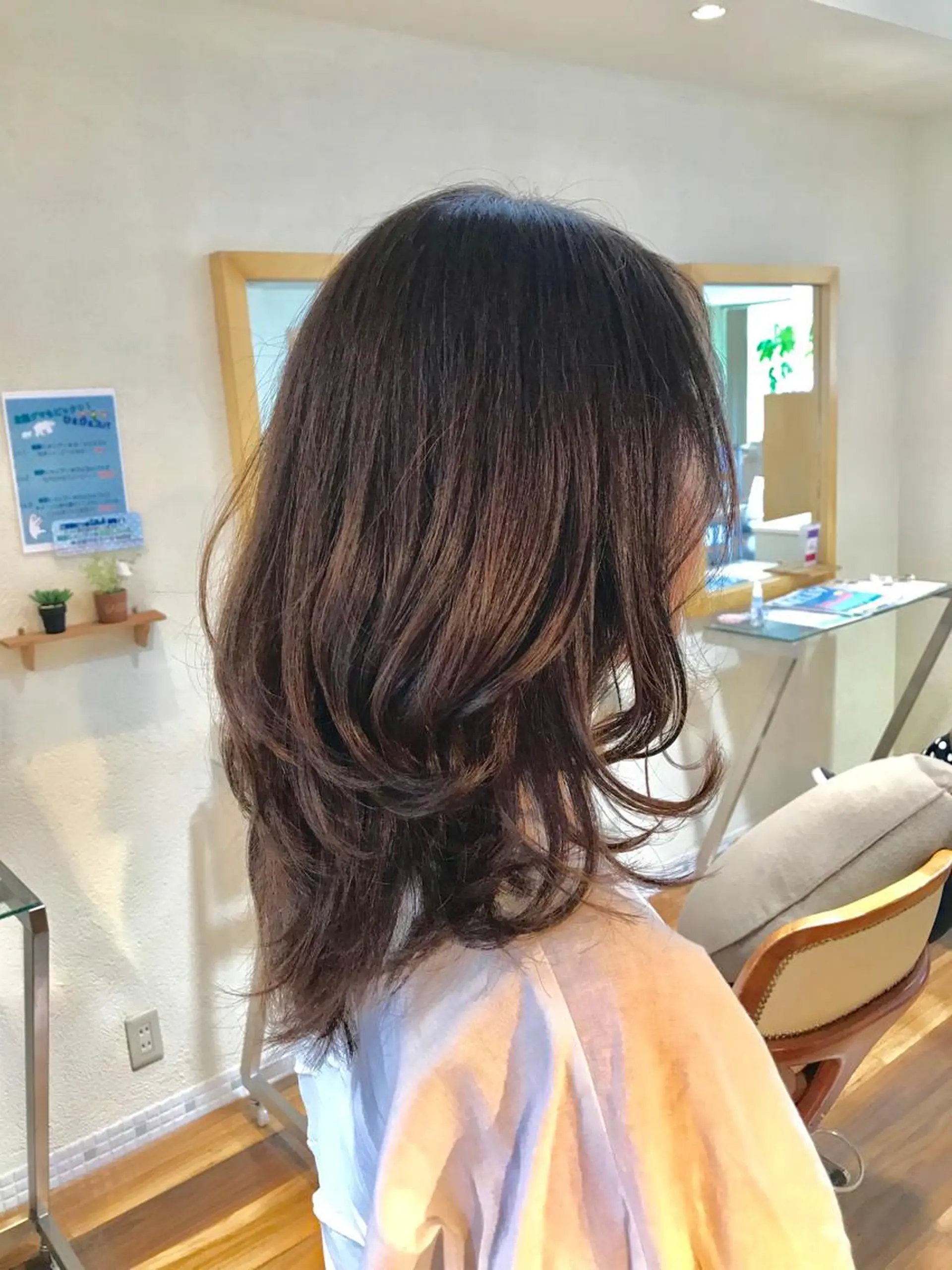 セミロング 小杉輝/ショート /艶カラー✨のヘアスタイル