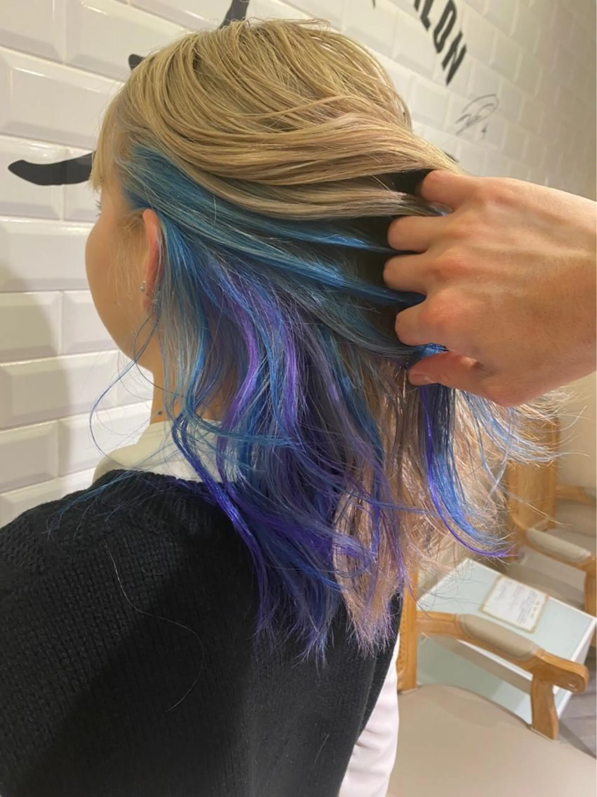 ロング 松井 博徳のヘアスタイル