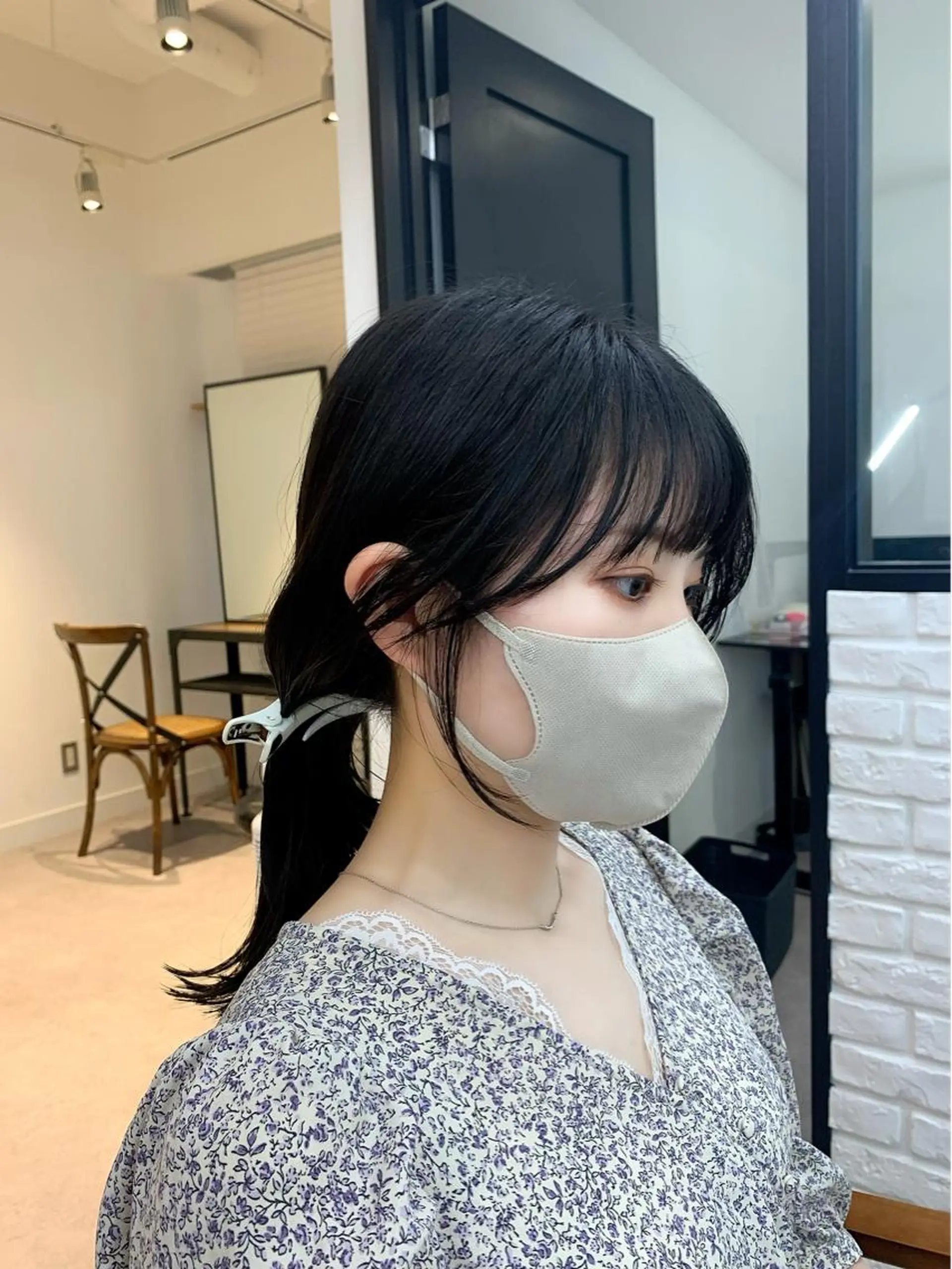 ロング カラー パーマ ヘアアレンジ メンズ キッズ ネイル マツエク・マツパ アイブロウ カット トリートメント レイヤーカット 🌿透け感カラーのヘアスタイル