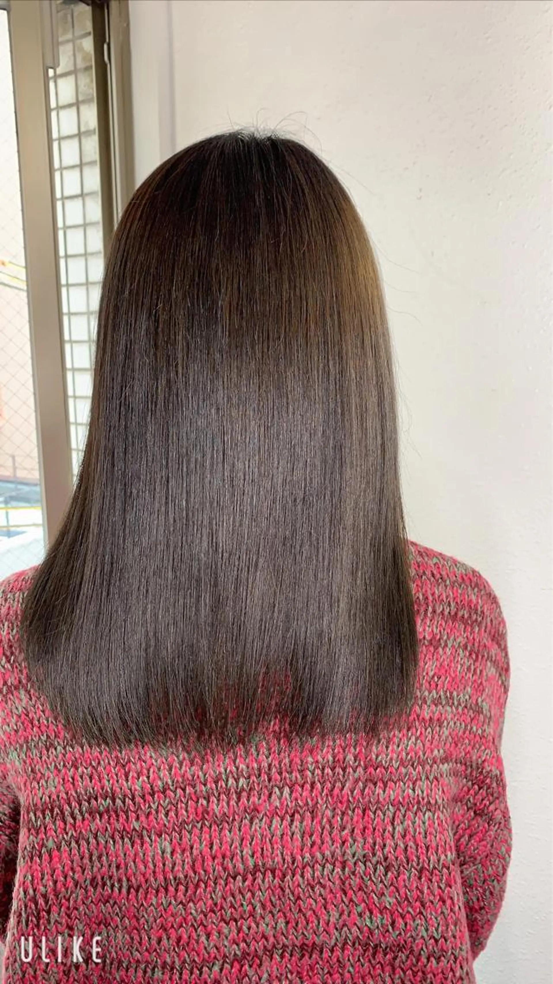 セミロング 西村 弘輝 パーマ/艶髪カラーのヘアスタイル