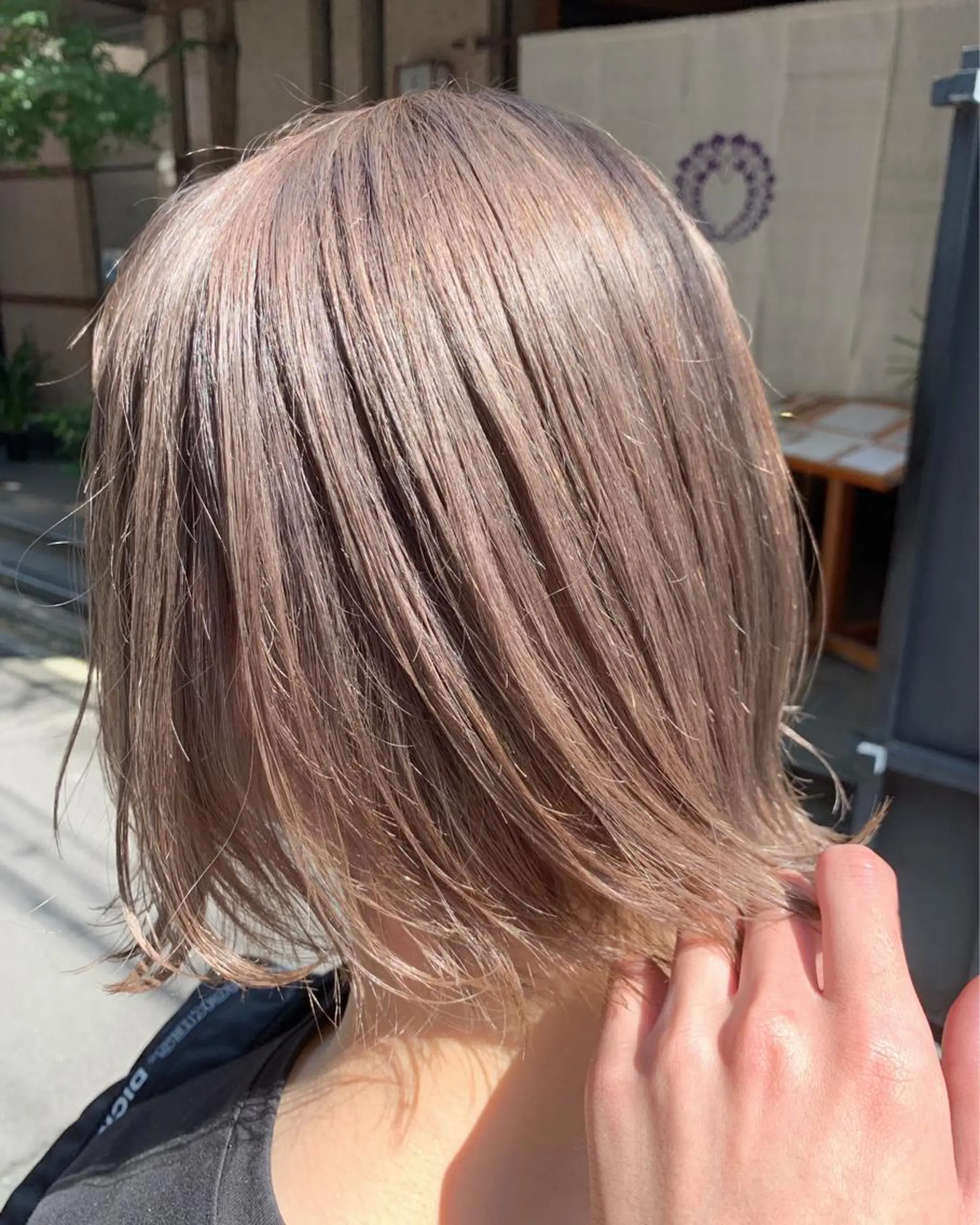 ショート カラー SOA所属・西村あきや トレンド韓国ヘアのヘアスタイル