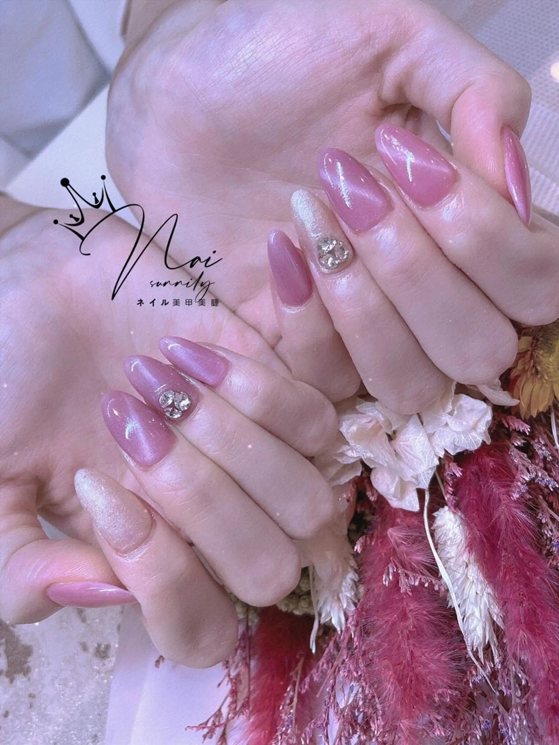 ネイル 長さだし専門店 M2　rikaのネイルデザイン