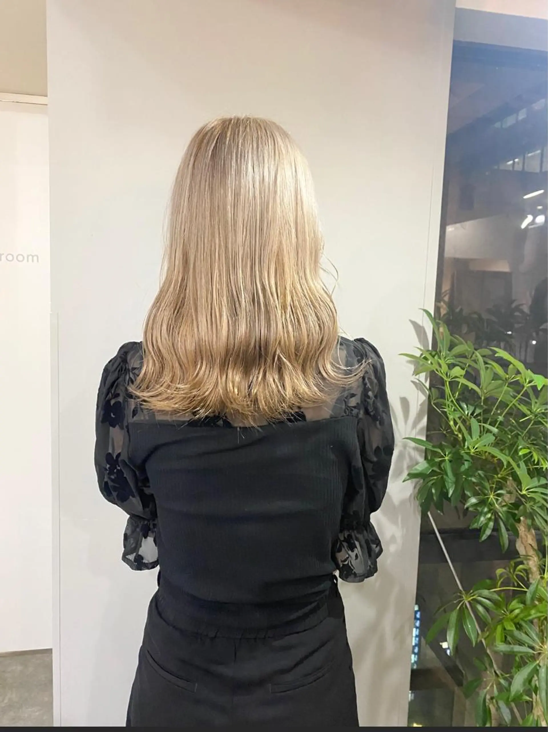 ミディアム カラー ヘアアレンジ ブリーチ ハイトーンカラー ヘアカラー ボブ /ニュアンス/ satomi🧸💖のヘアスタイル